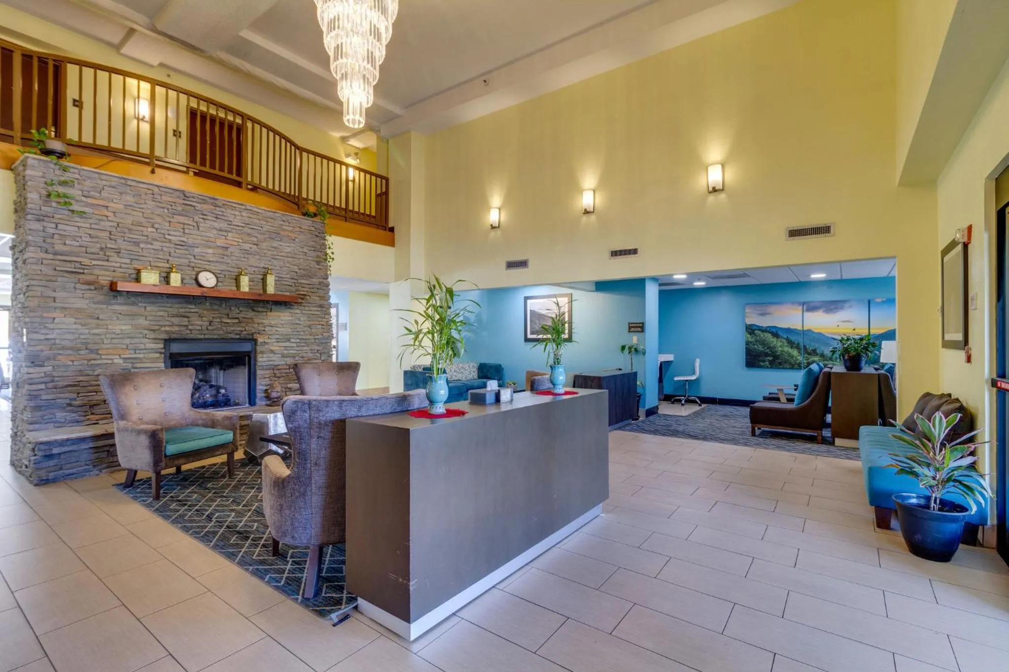 Lobby or reception in La Quinta by Wyndham Sevierville / Kodak