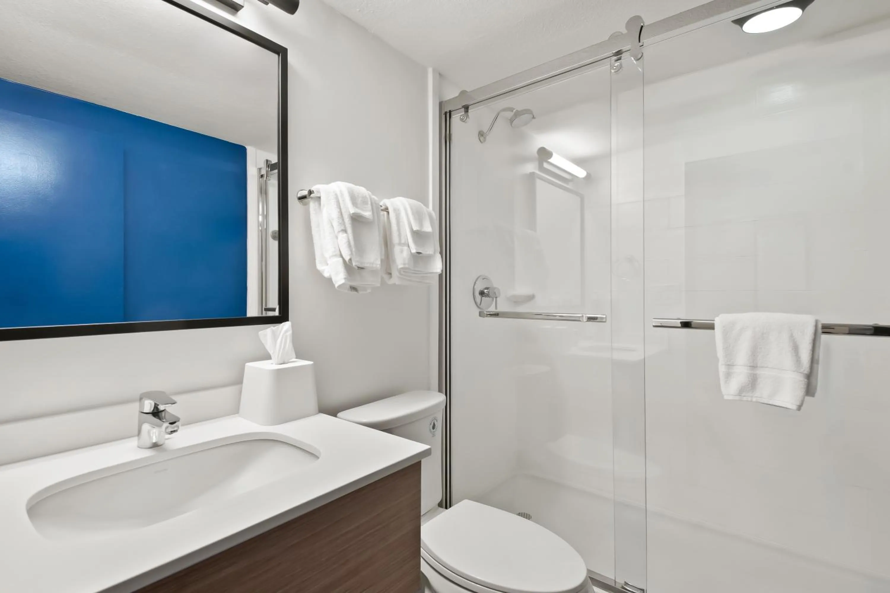 Shower in Spark by Hilton Chattanooga Downtown