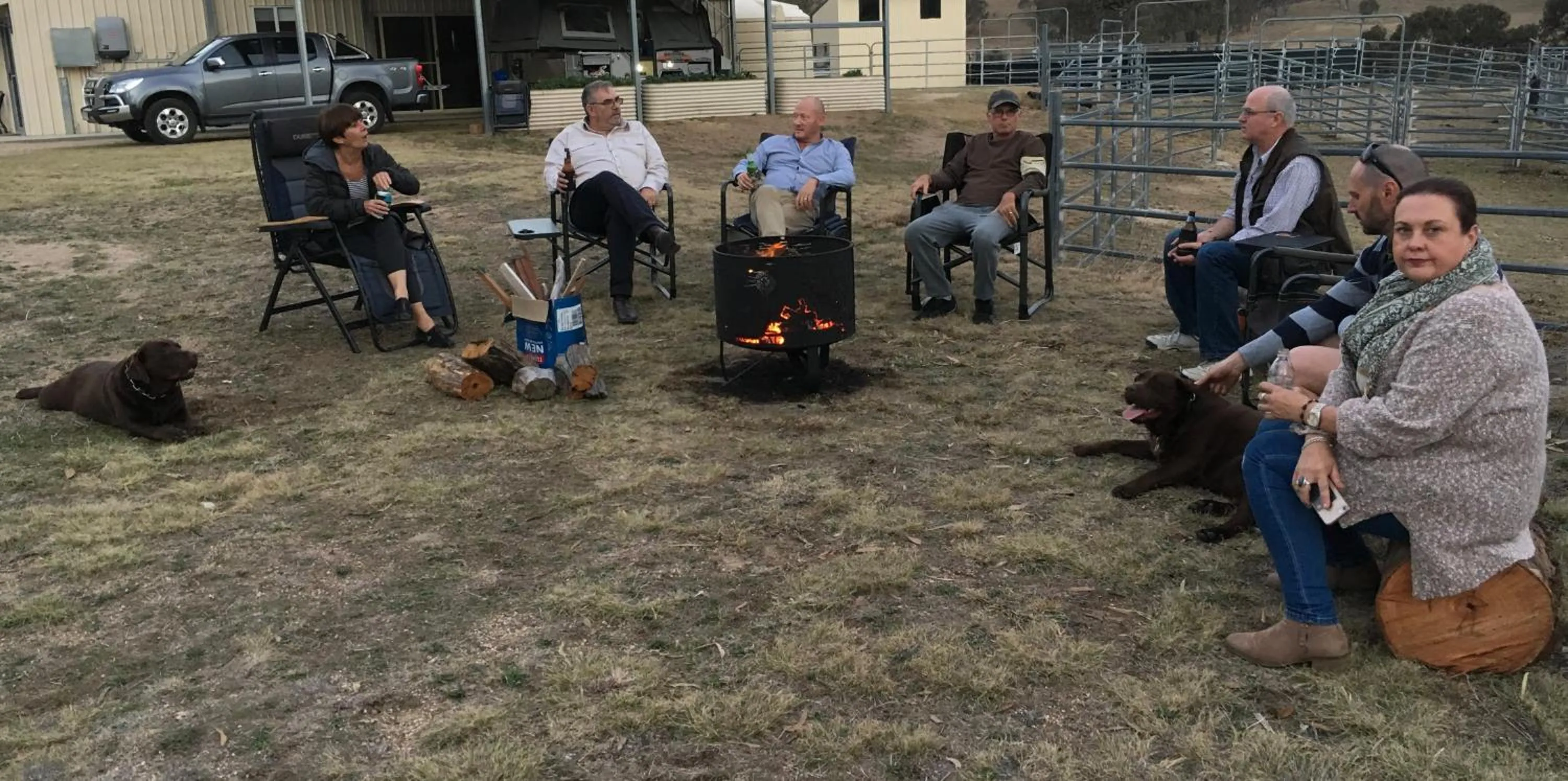 BBQ facilities in Donegal Farmstay