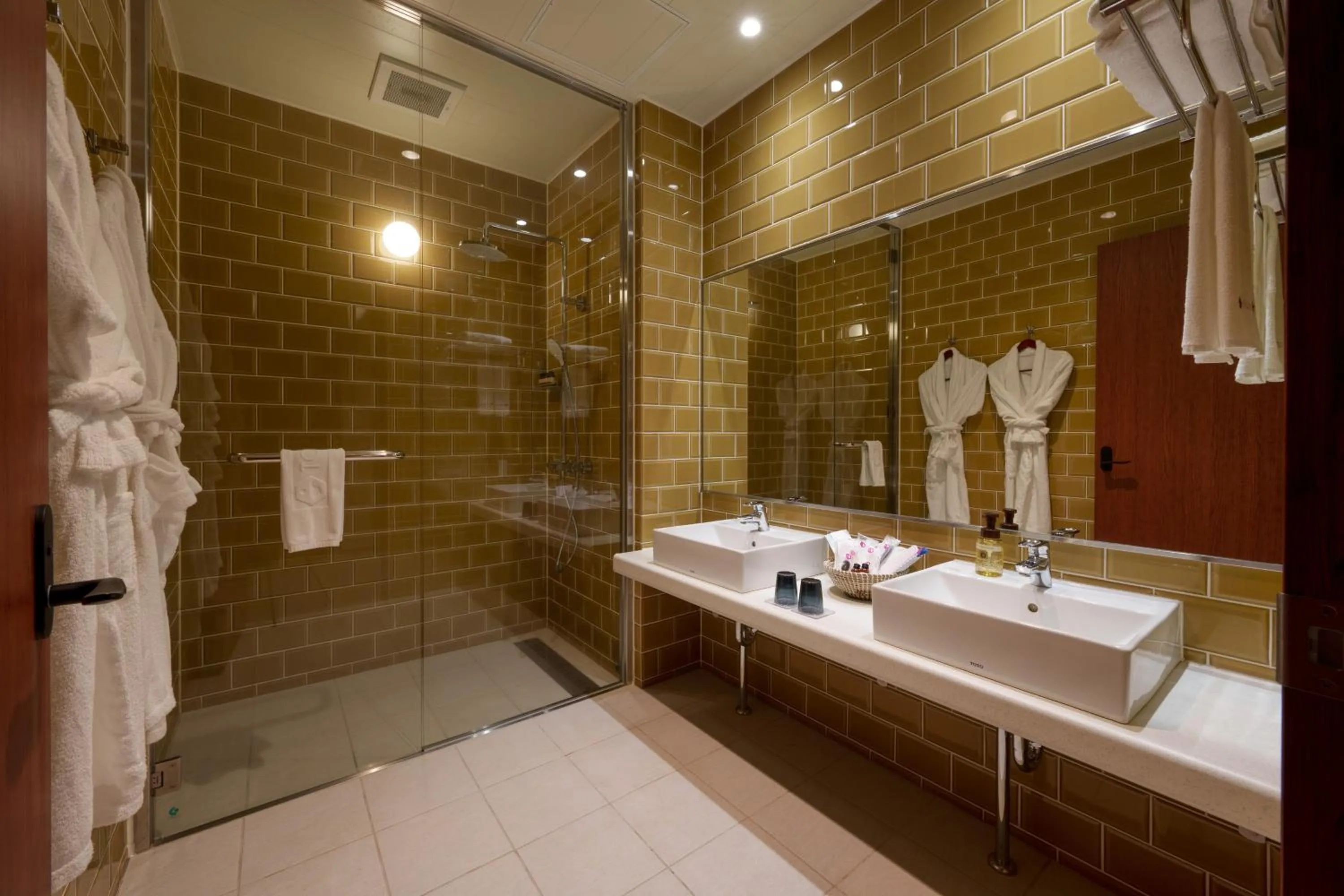 Shower in Akarinoyado Togetsu