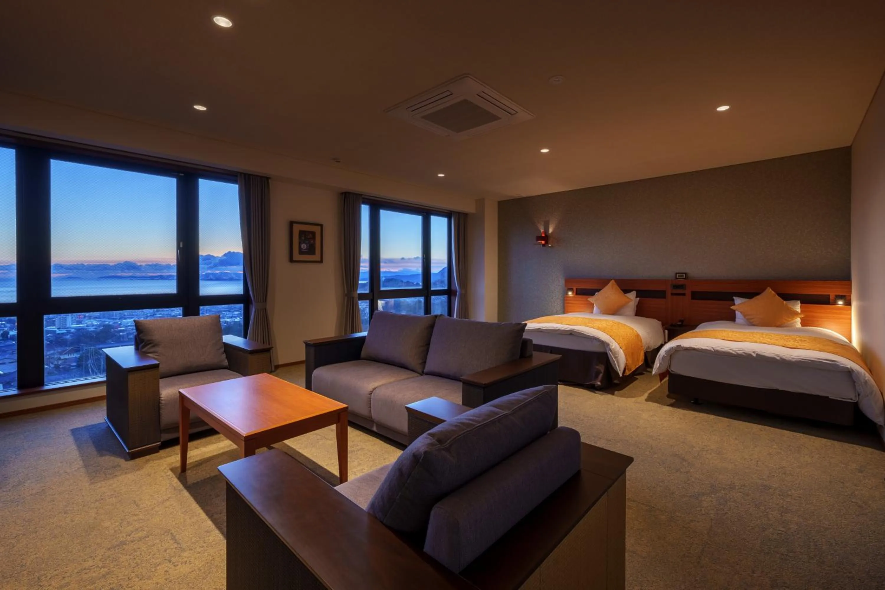 Bed in Akarinoyado Togetsu