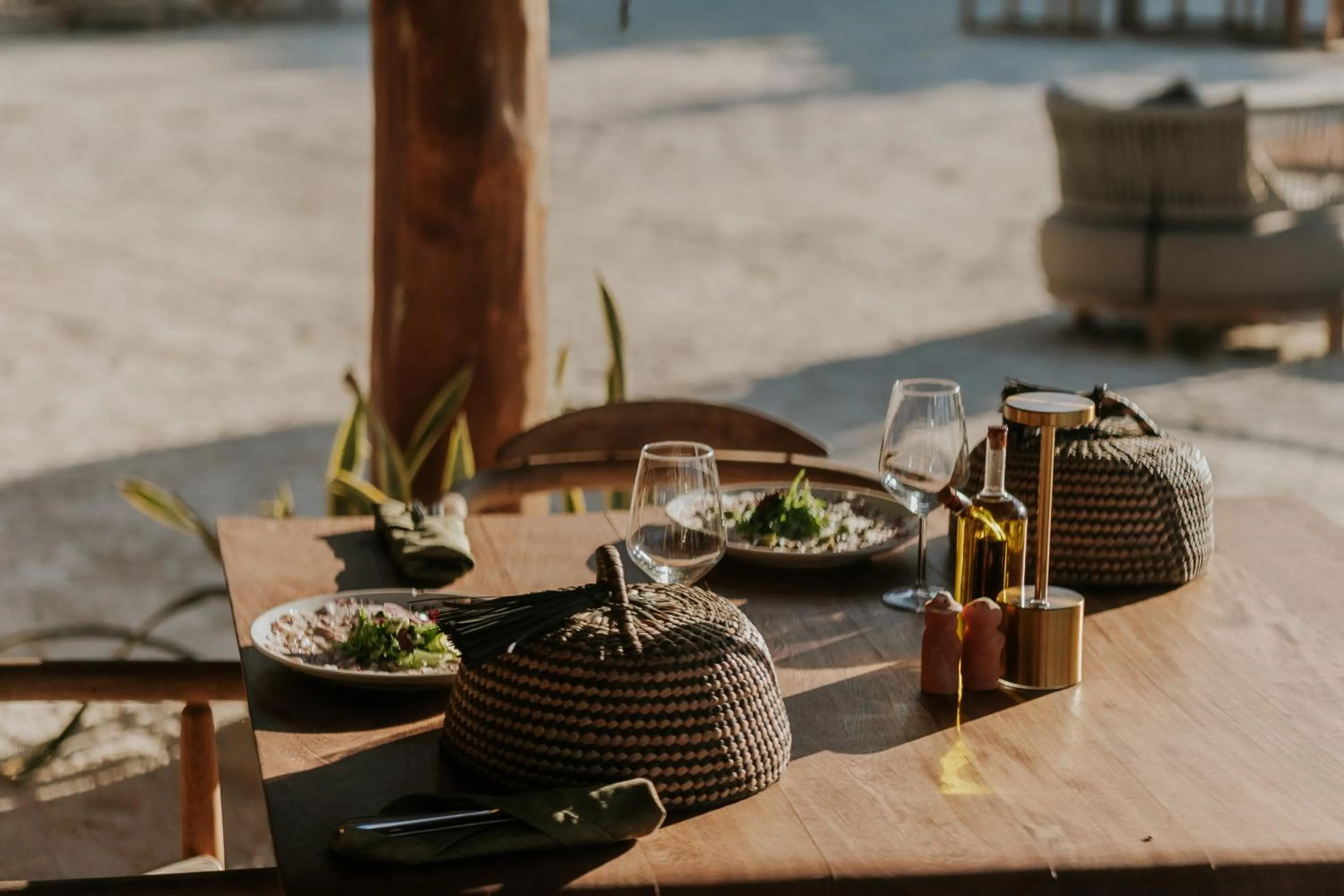 Restaurant/places to eat in Aldea Kuká, Luxury Eco Boutique Hotel