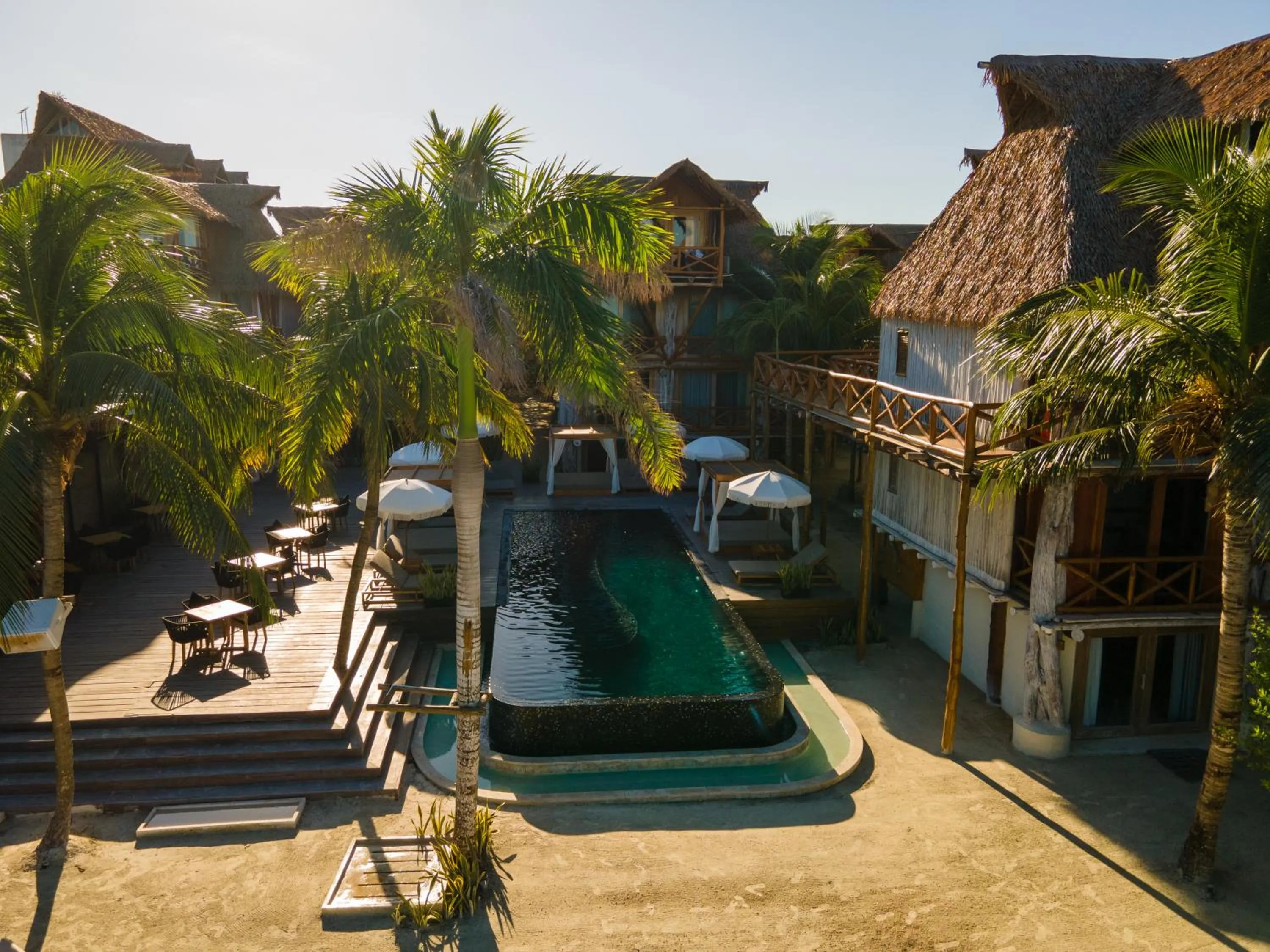 Swimming pool in Aldea Kuká, Luxury Eco Boutique Hotel