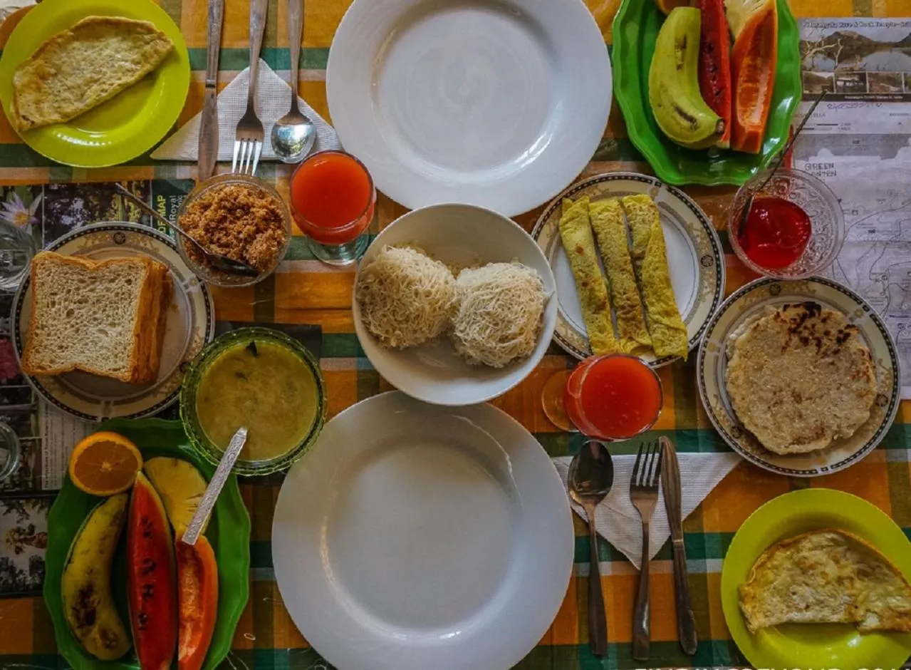 Food and drinks in Wattle Inn