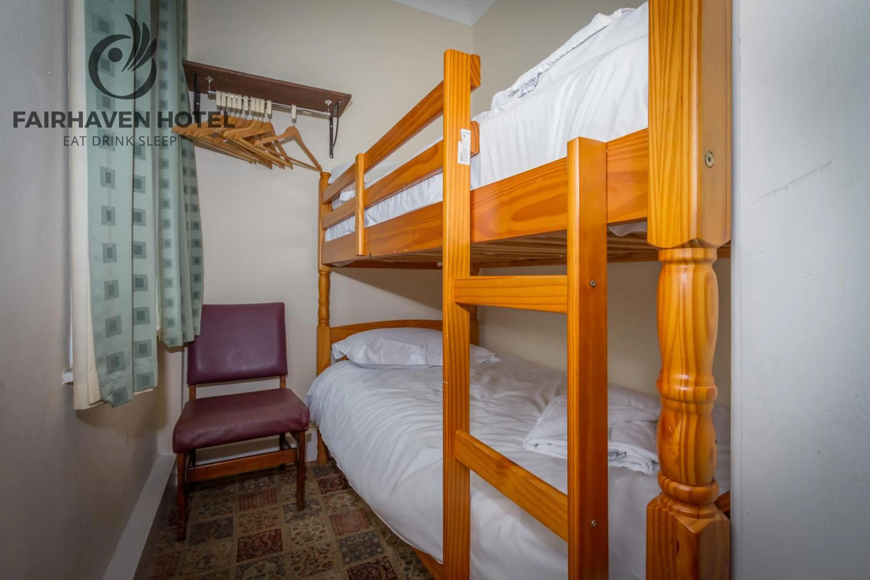 Bed in Fairhaven Hotel