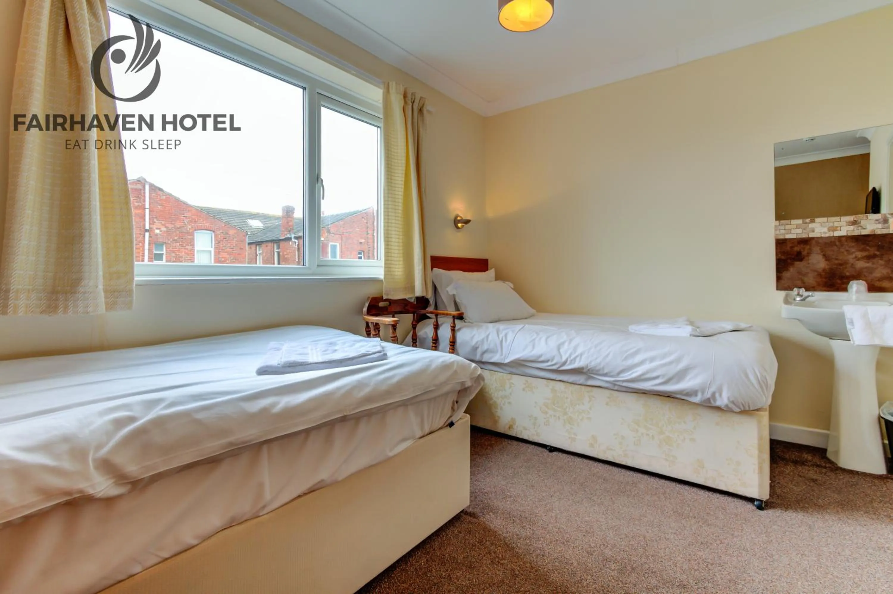 Bed in Fairhaven Hotel