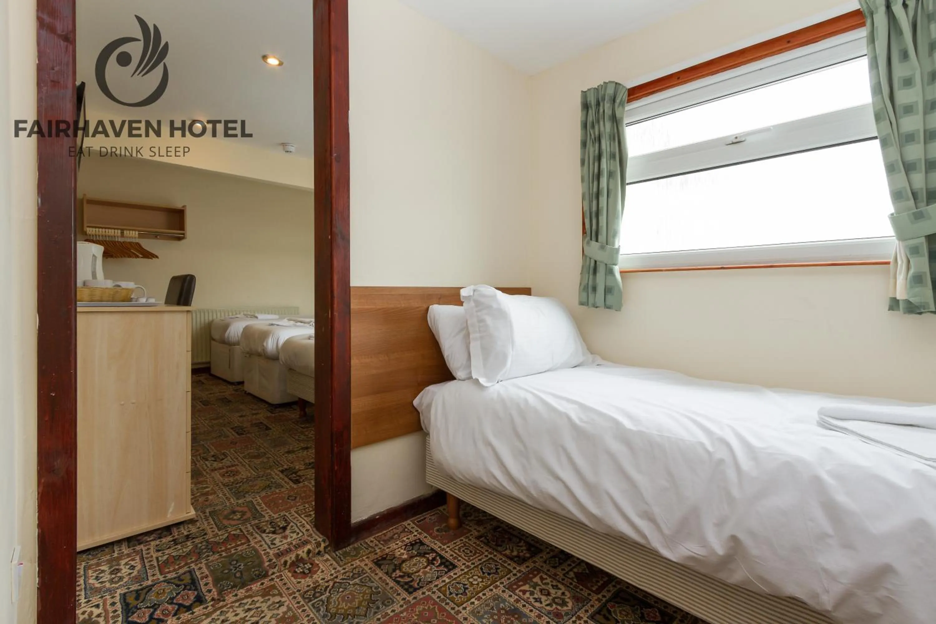 Bed in Fairhaven Hotel