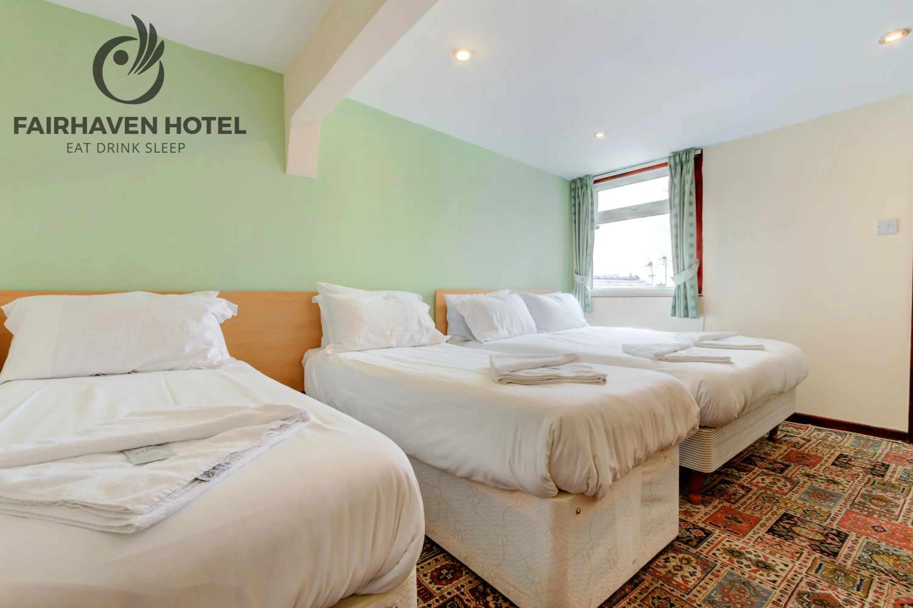 Bed in Fairhaven Hotel