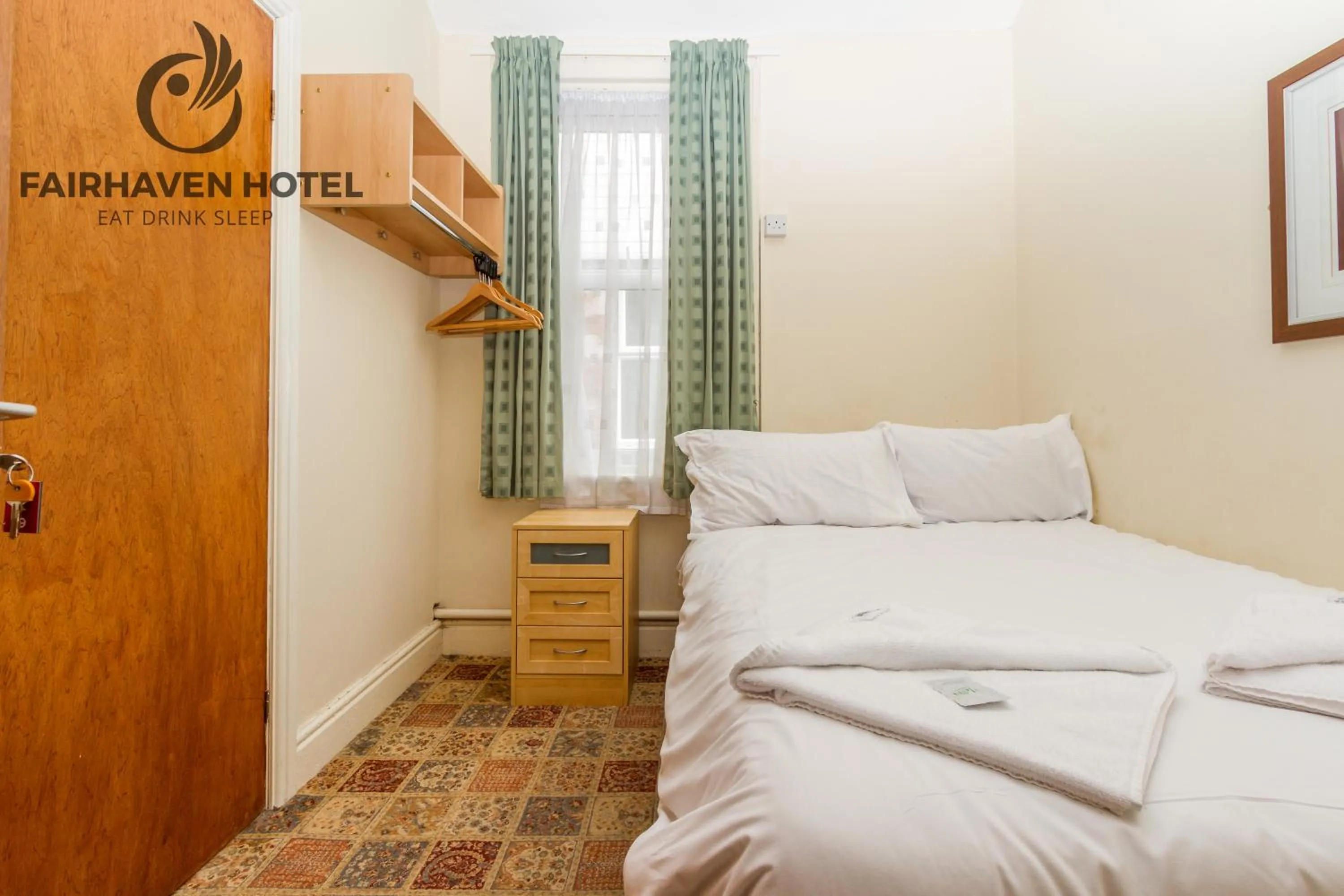 Bed in Fairhaven Hotel