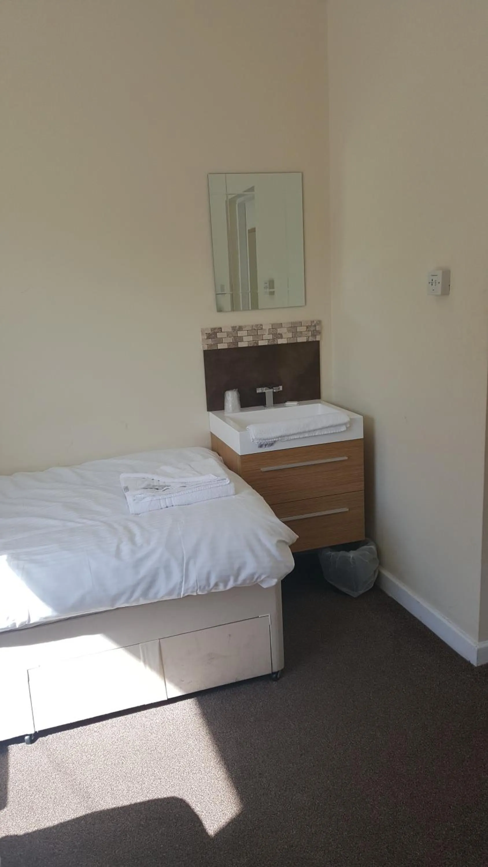 Bed in Fairhaven Hotel