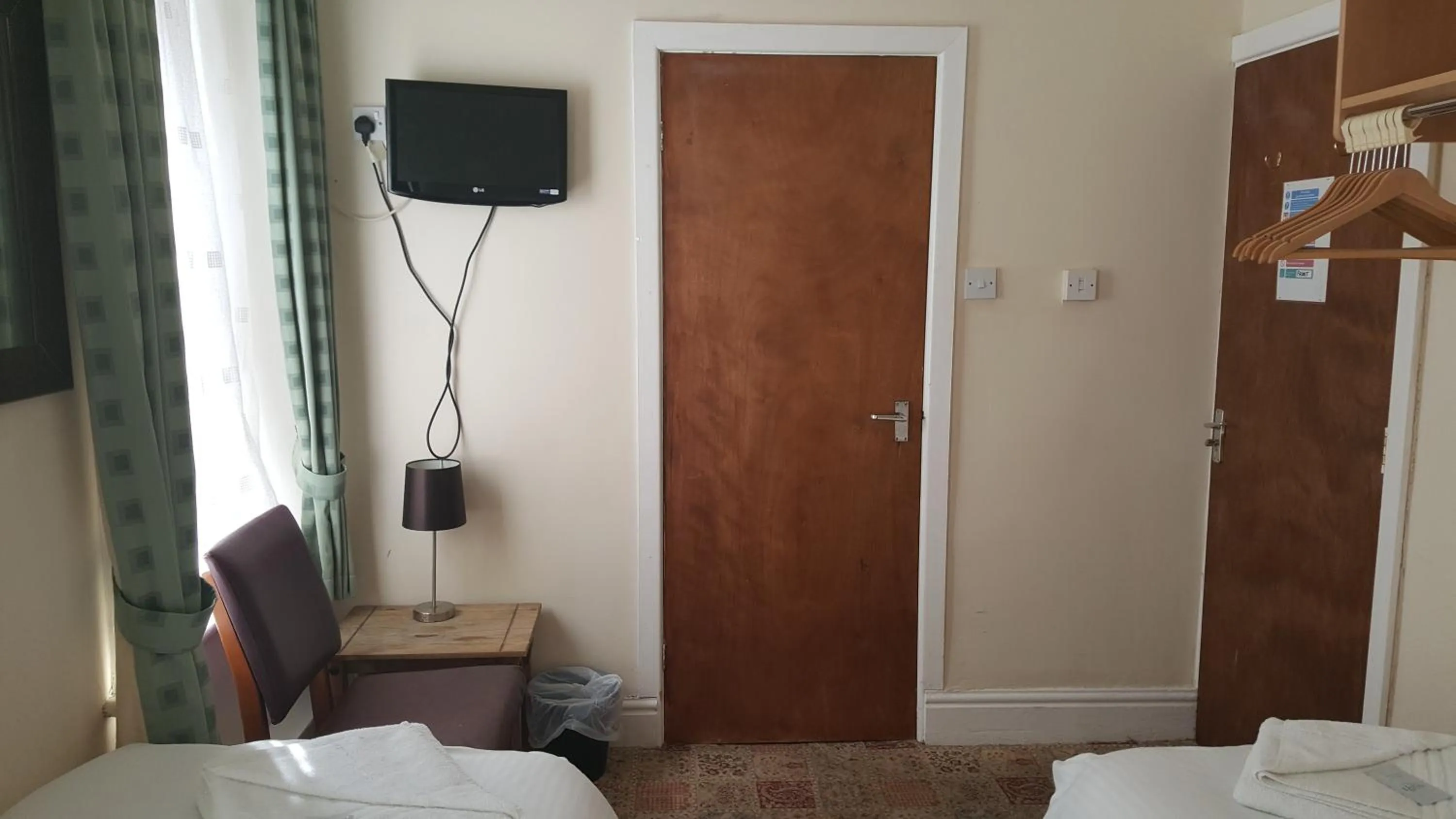 Bed in Fairhaven Hotel