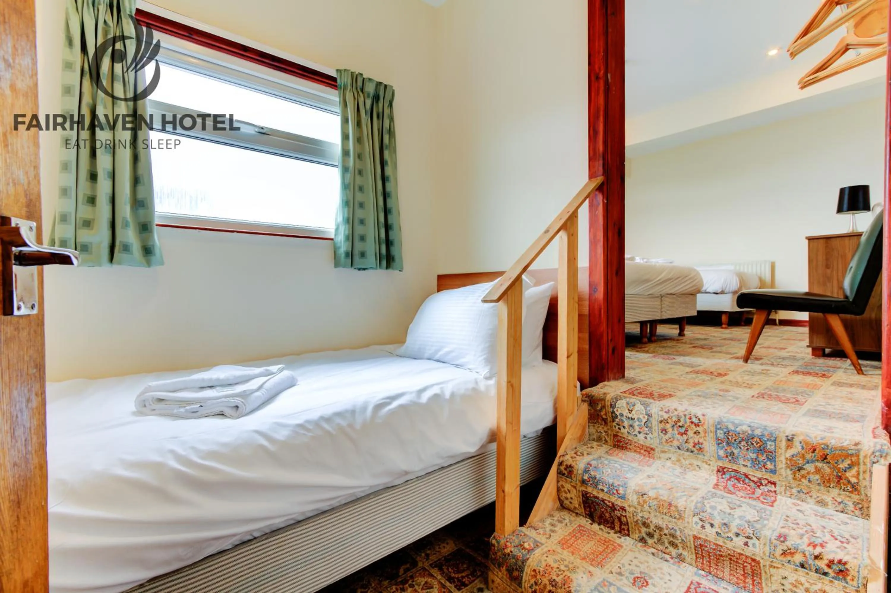 Bed in Fairhaven Hotel