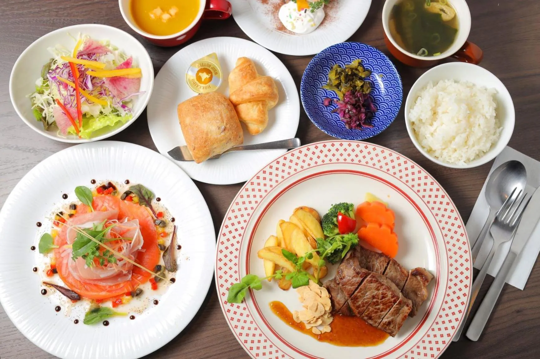 Dinner in Urban Hotel Kyoto Gojo Premium