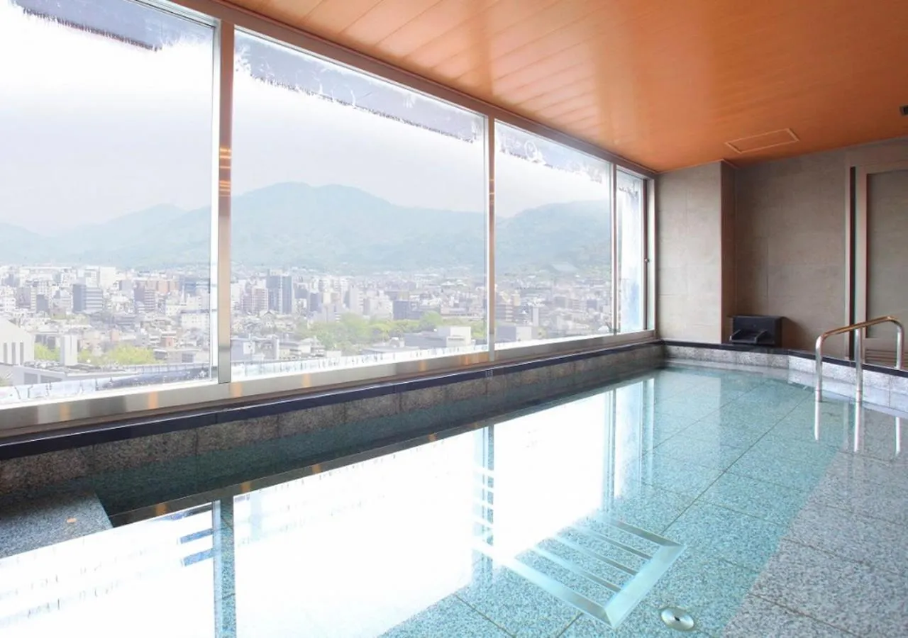 Mountain view in Urban Hotel Kyoto Gojo Premium