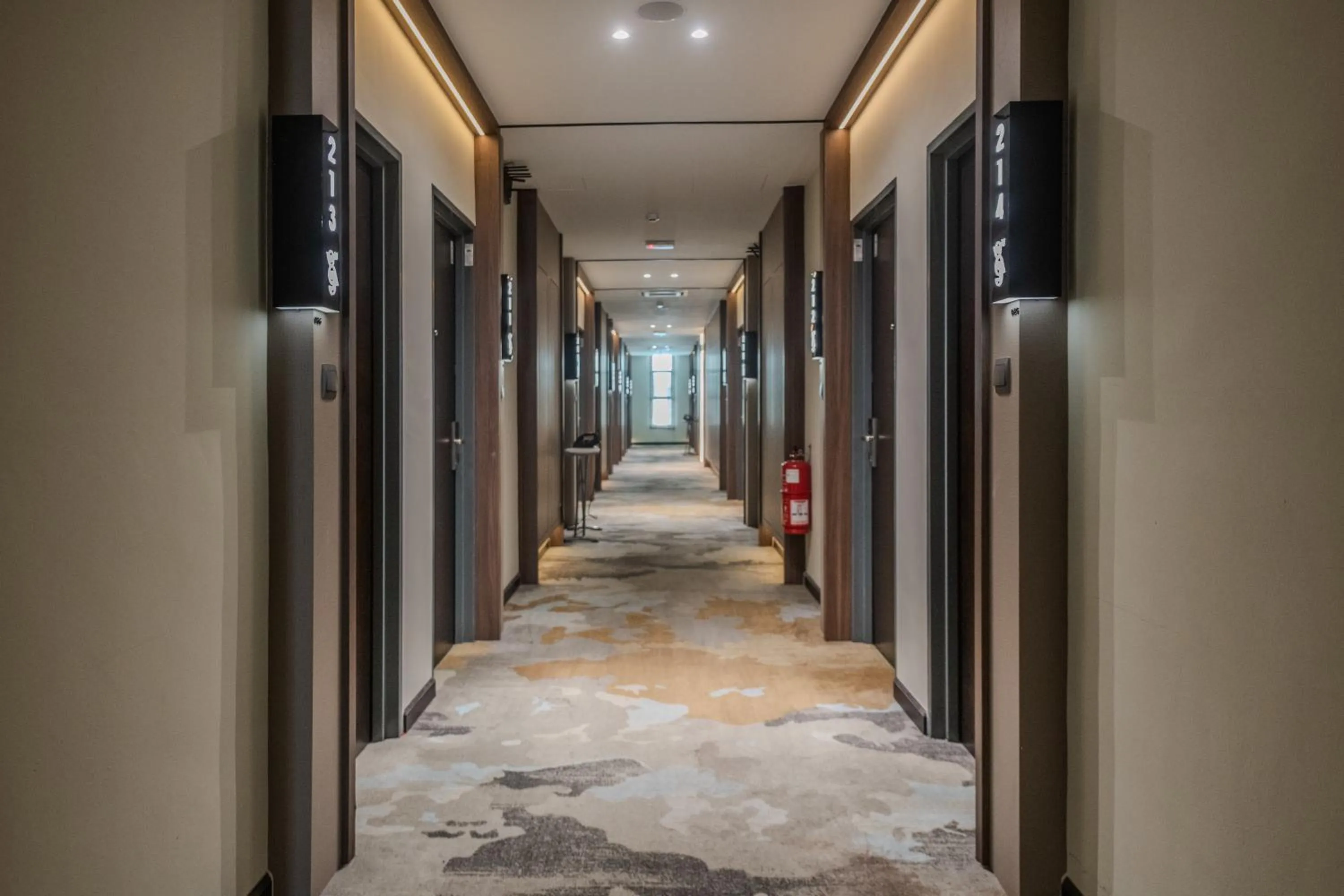 Decorative detail in O&G Hotel Parit Buntar