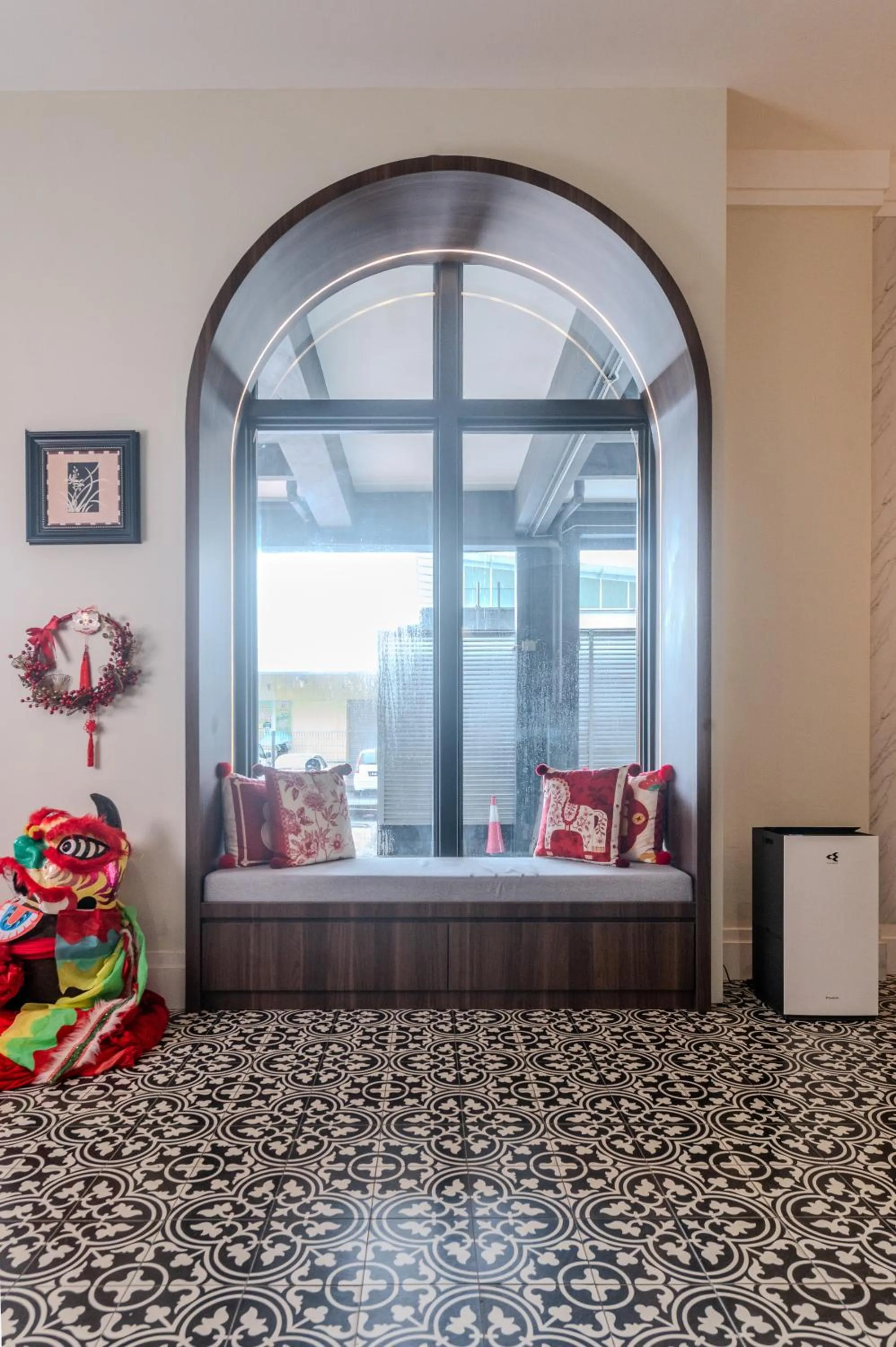 Lobby or reception, Bed in O&G Hotel Parit Buntar