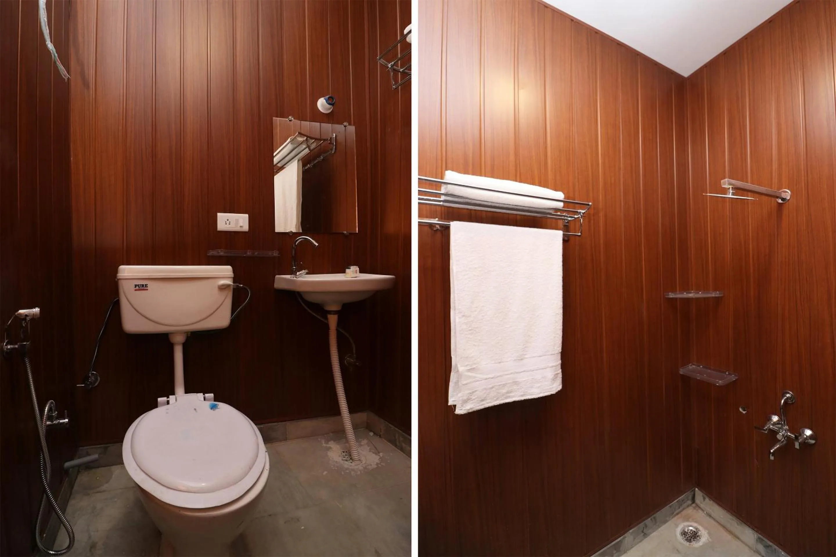 Bathroom in Hotel O Meerut International