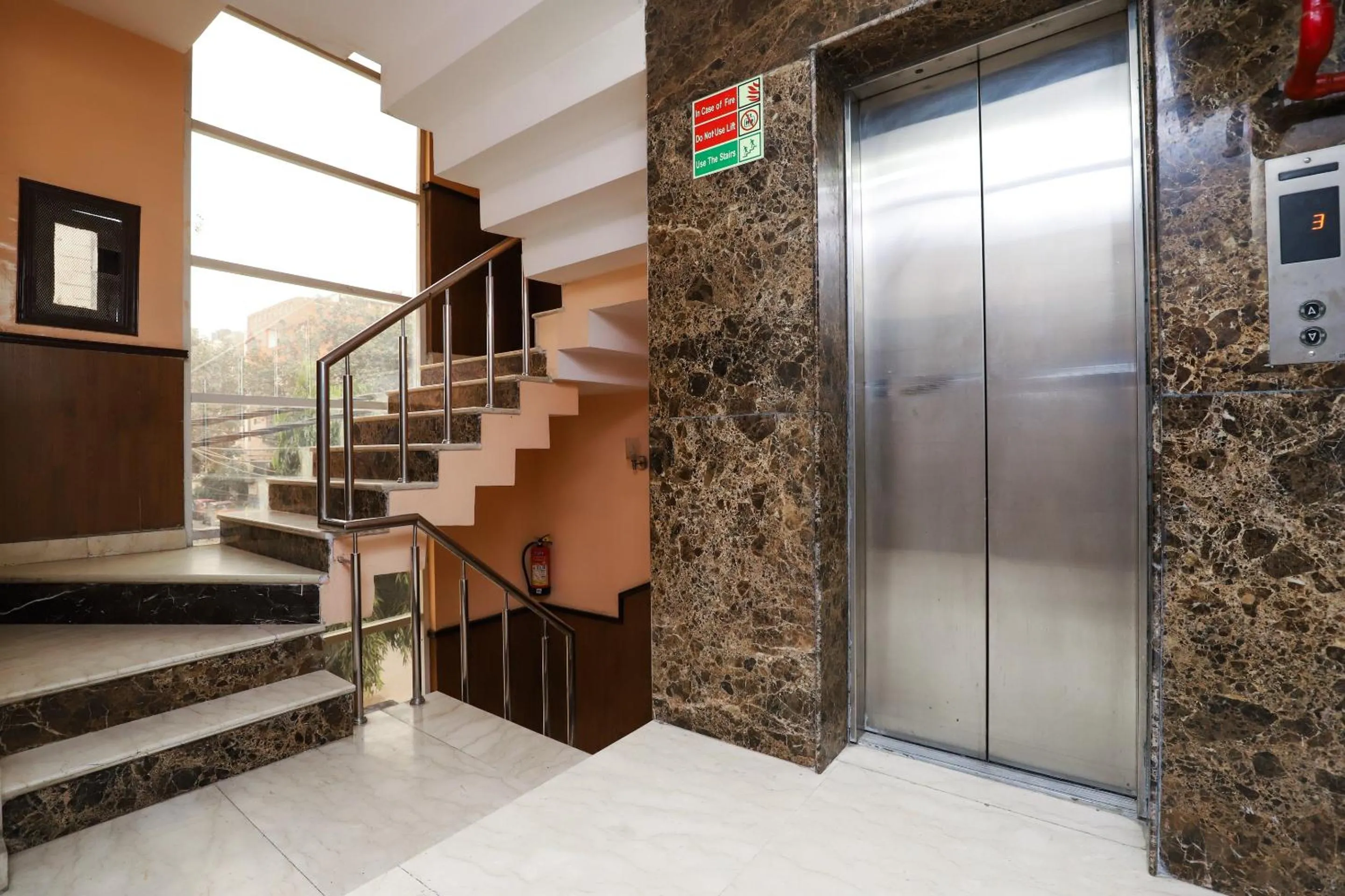 Facility for disabled guests in Super Hotel O J P Inn Near Patel Nagar Metro Station