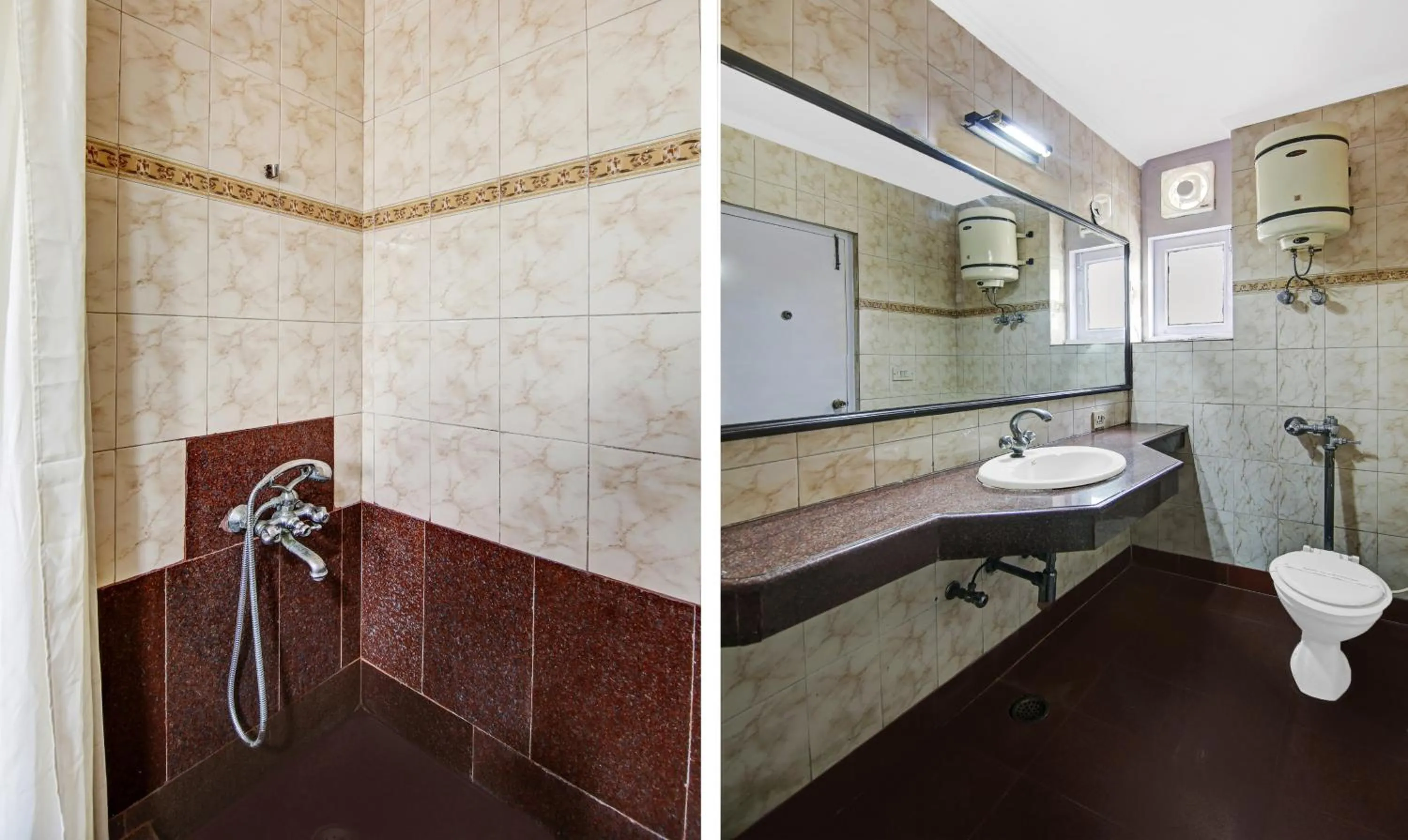 Bathroom in Itsy Hotels Arien International