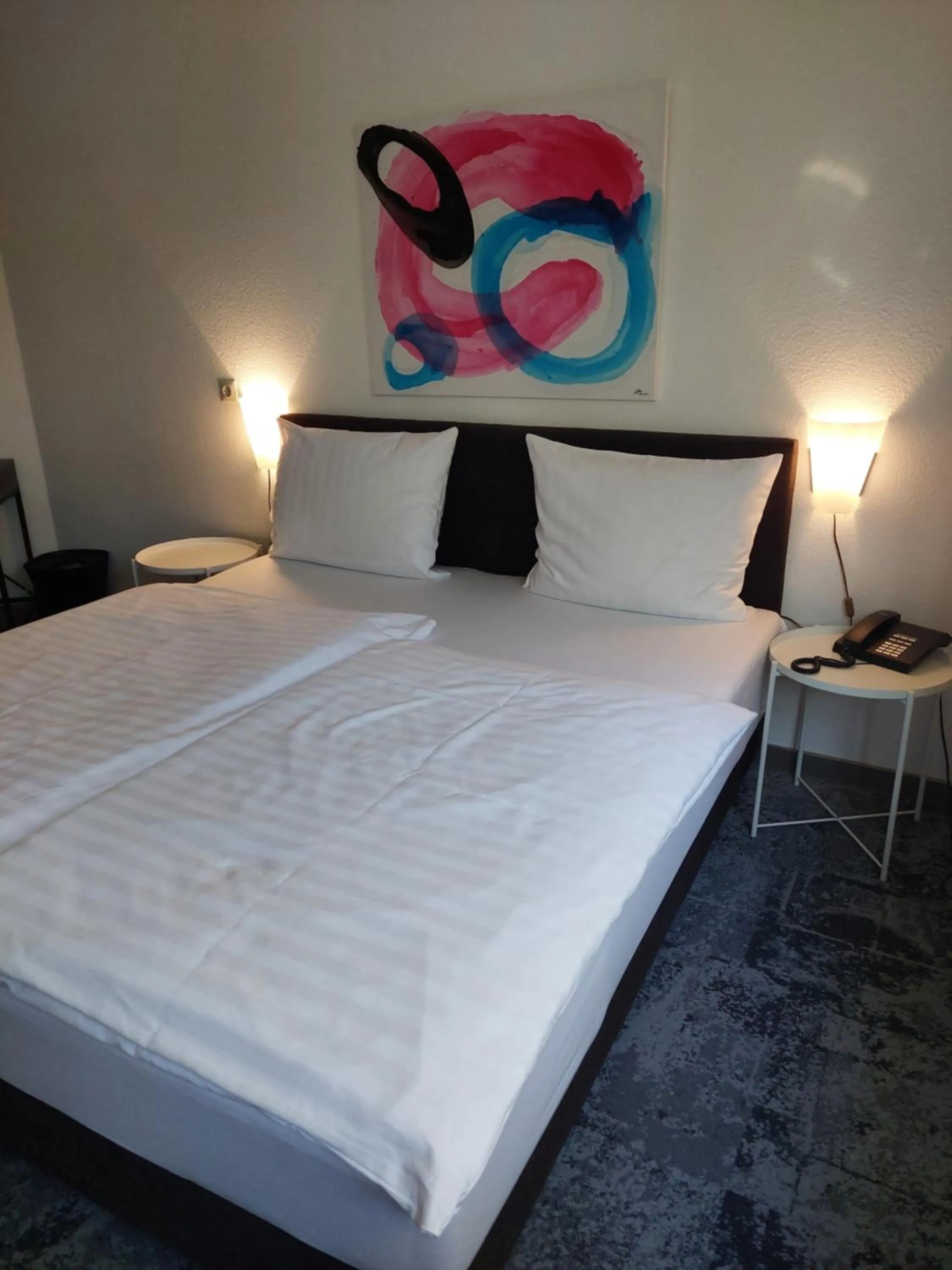 Bed in Hotel Stadt Gernsbach