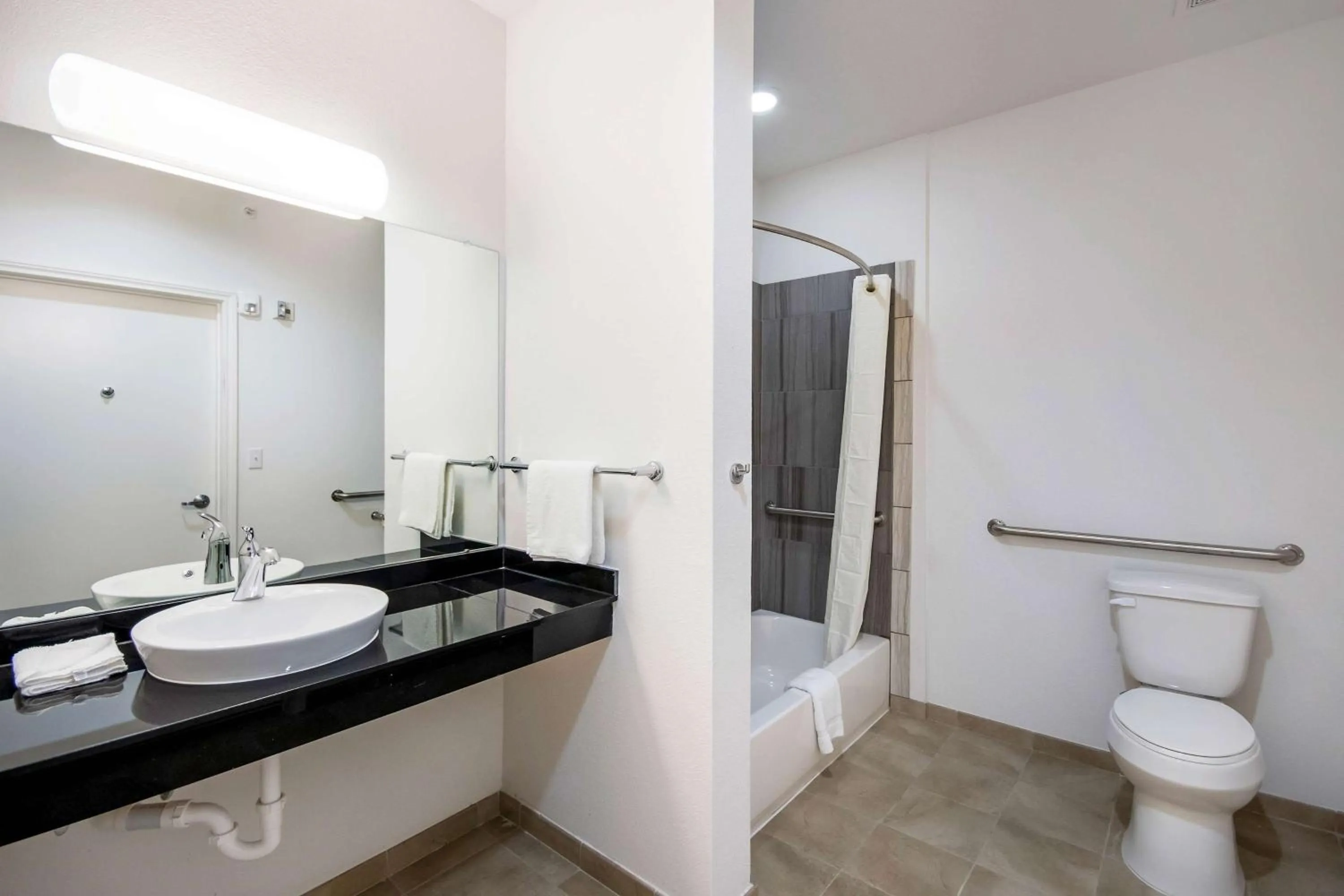 Toilet in Motel 6-Channelview, TX