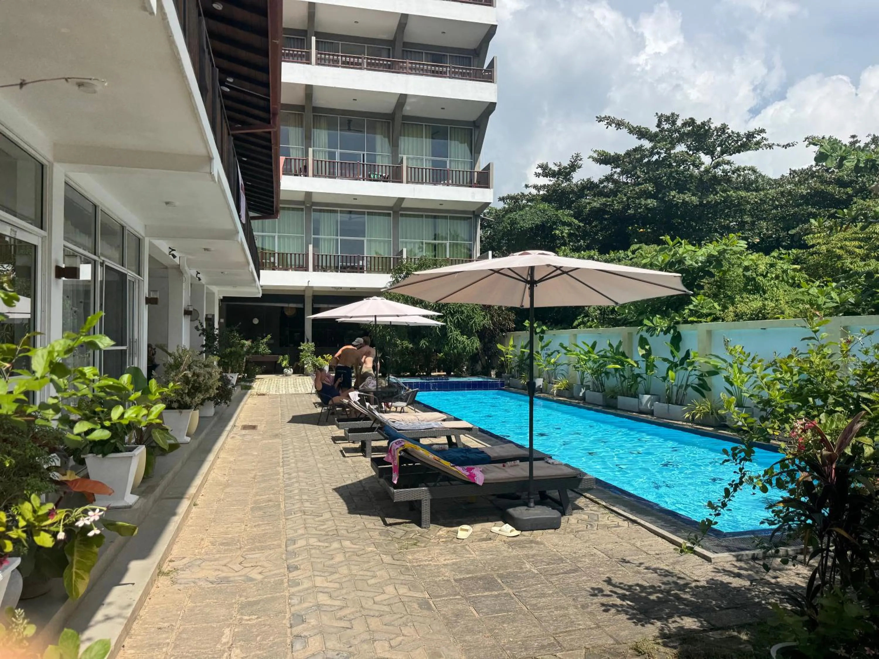 Swimming pool in Casa Samaya Weligama - formerly Chill Bay