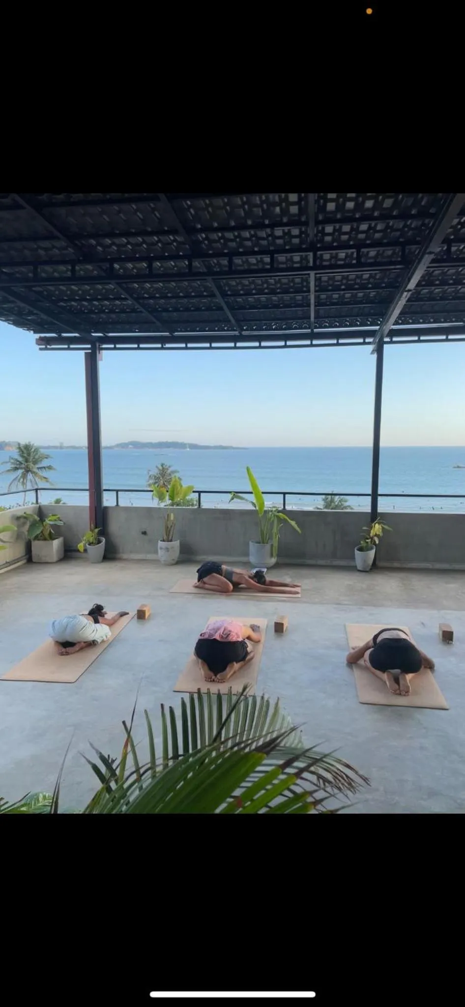 Balcony/Terrace in Casa Samaya Weligama - formerly Chill Bay