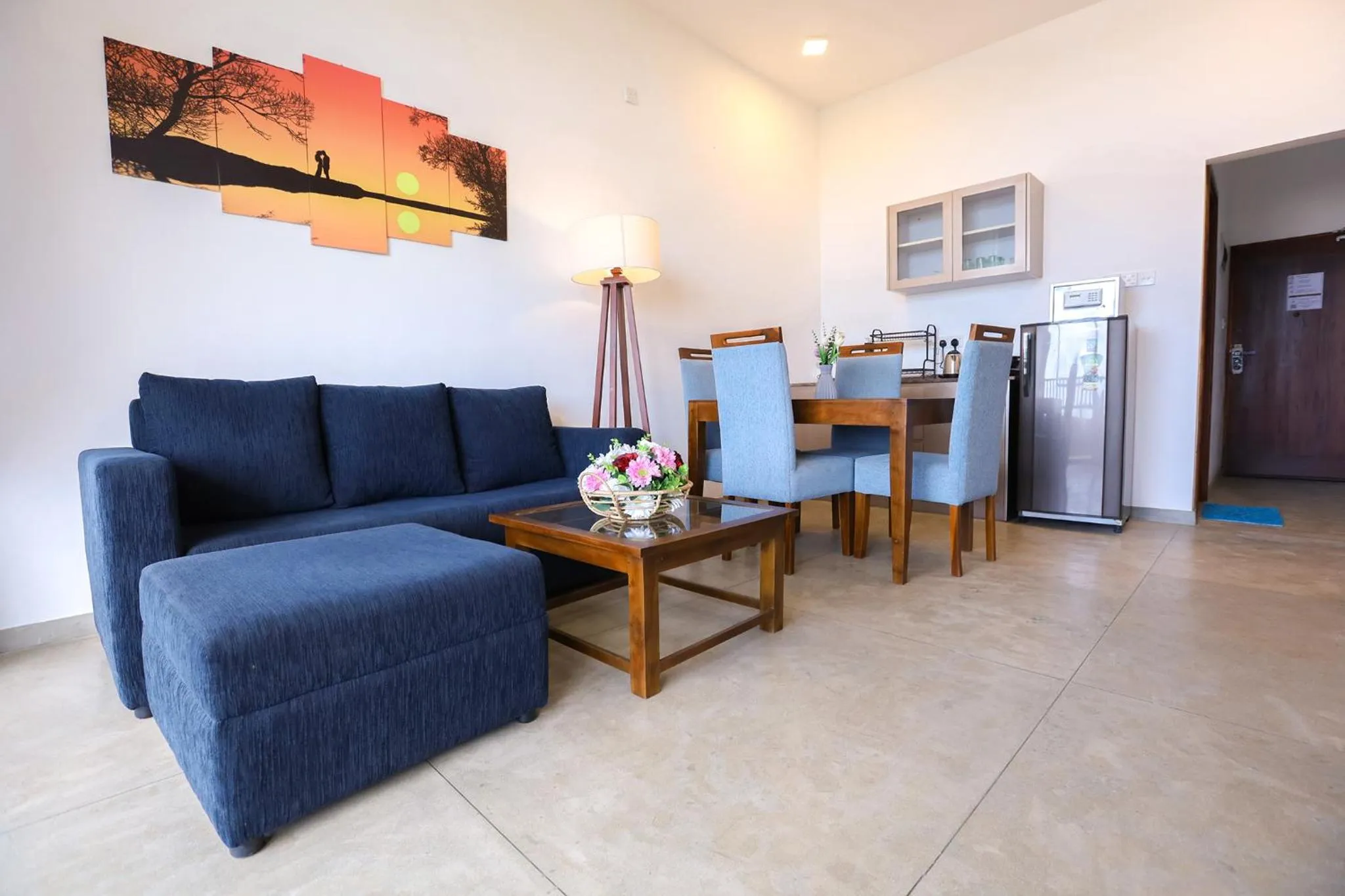 Kitchen or kitchenette in Casa Samaya Chill Bay Weligama