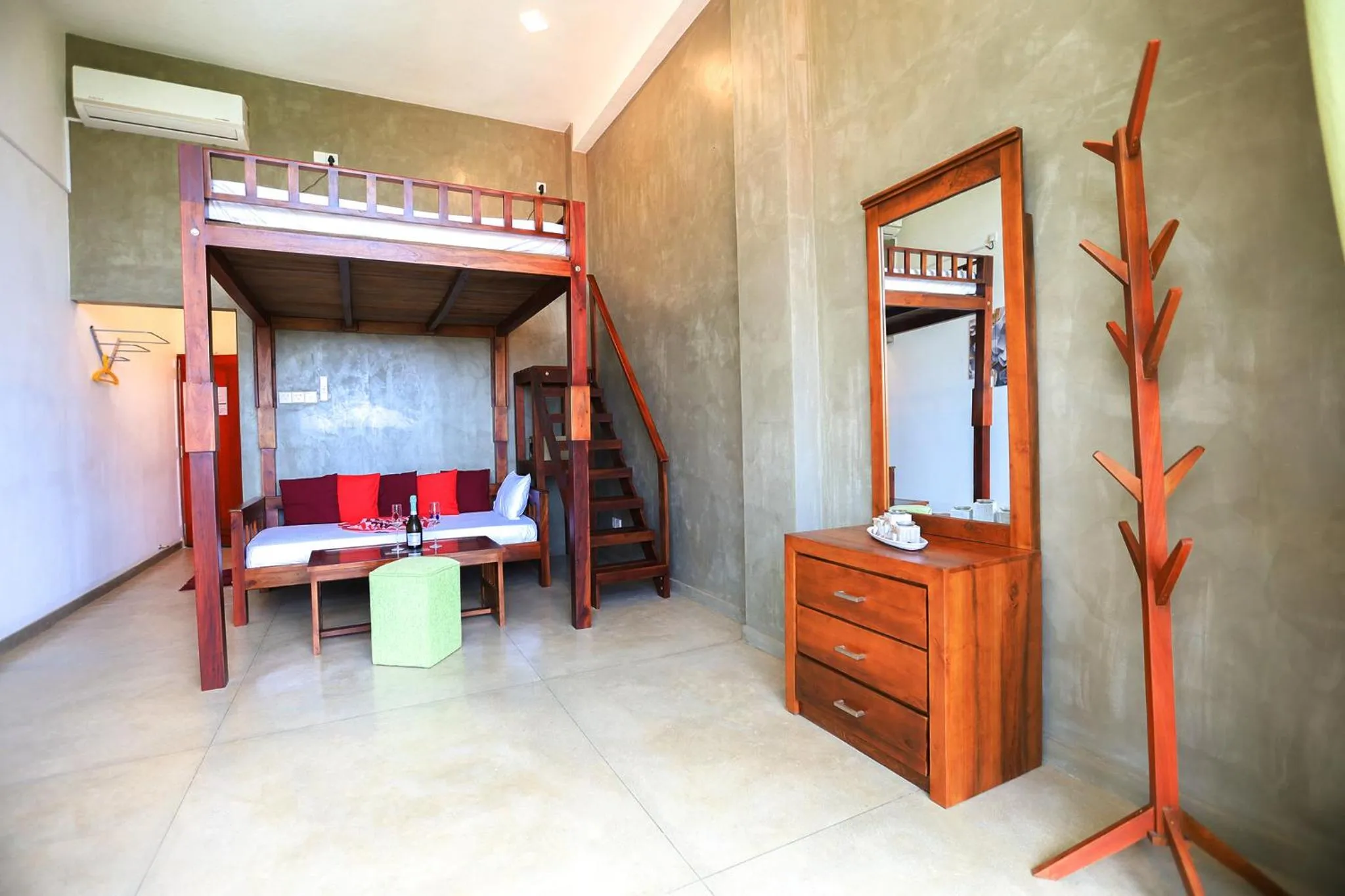 Bed in Casa Samaya Chill Bay Weligama