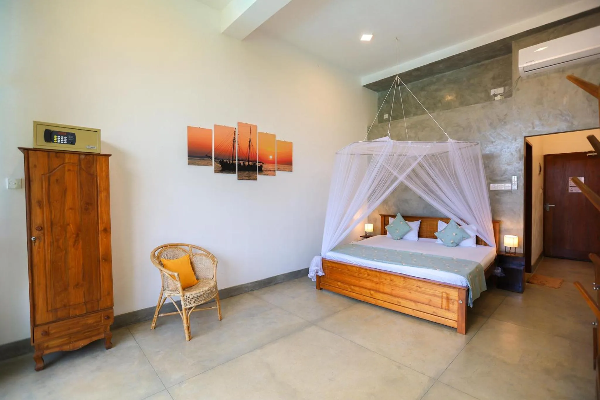 Bed in Casa Samaya Chill Bay Weligama