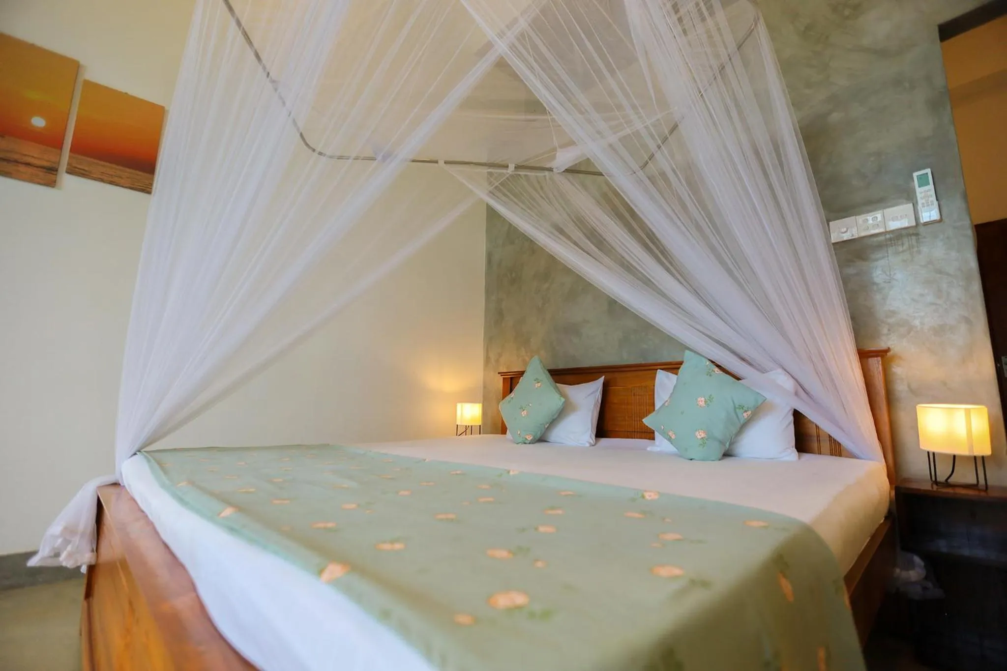 Bed in Casa Samaya Chill Bay Weligama