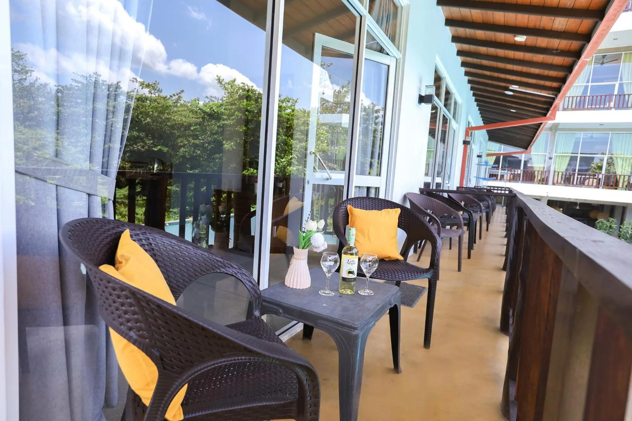 Balcony/Terrace in Casa Samaya Chill Bay Weligama