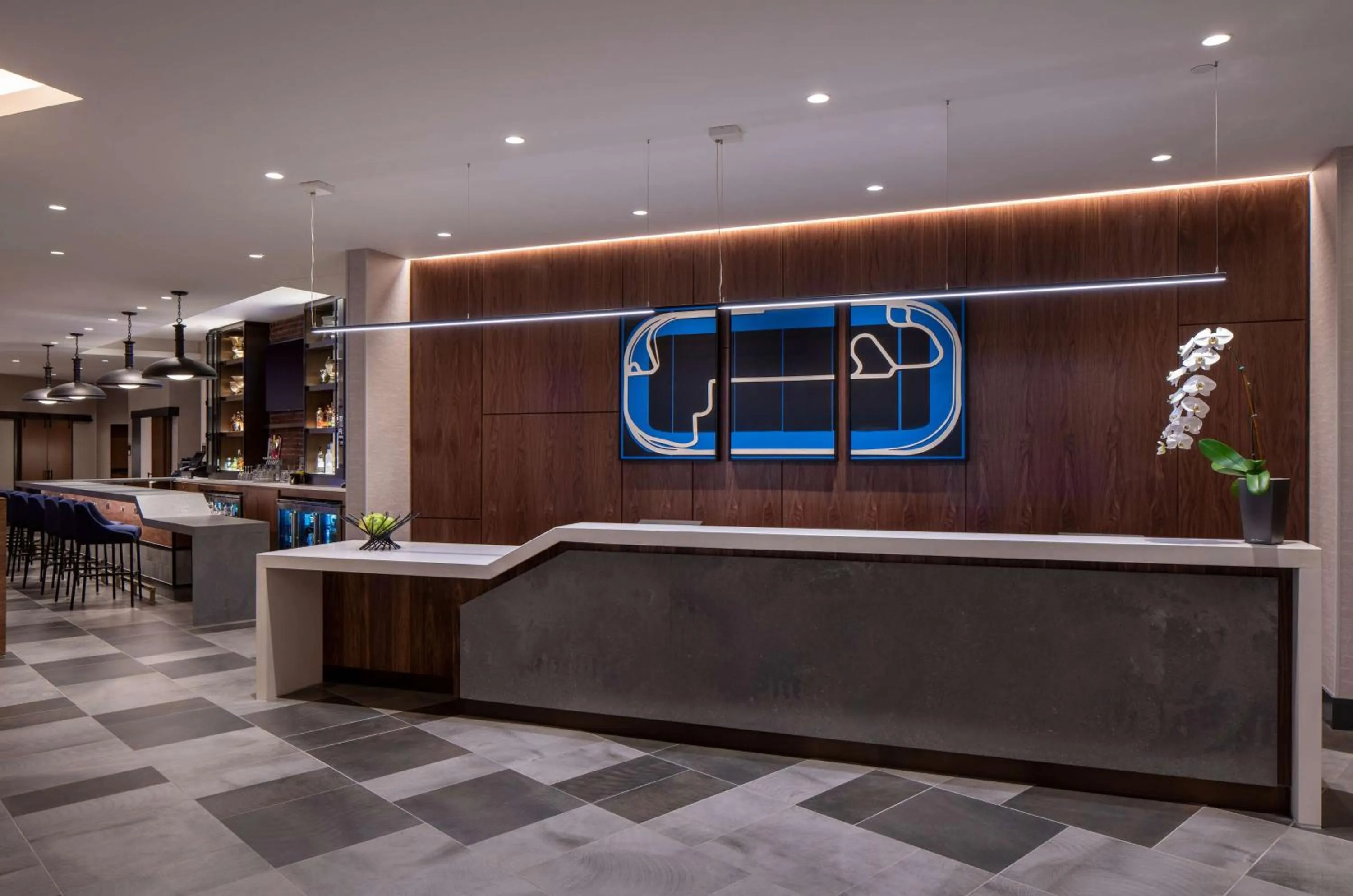 Lobby or reception in Hyatt Place Indianapolis Downtown