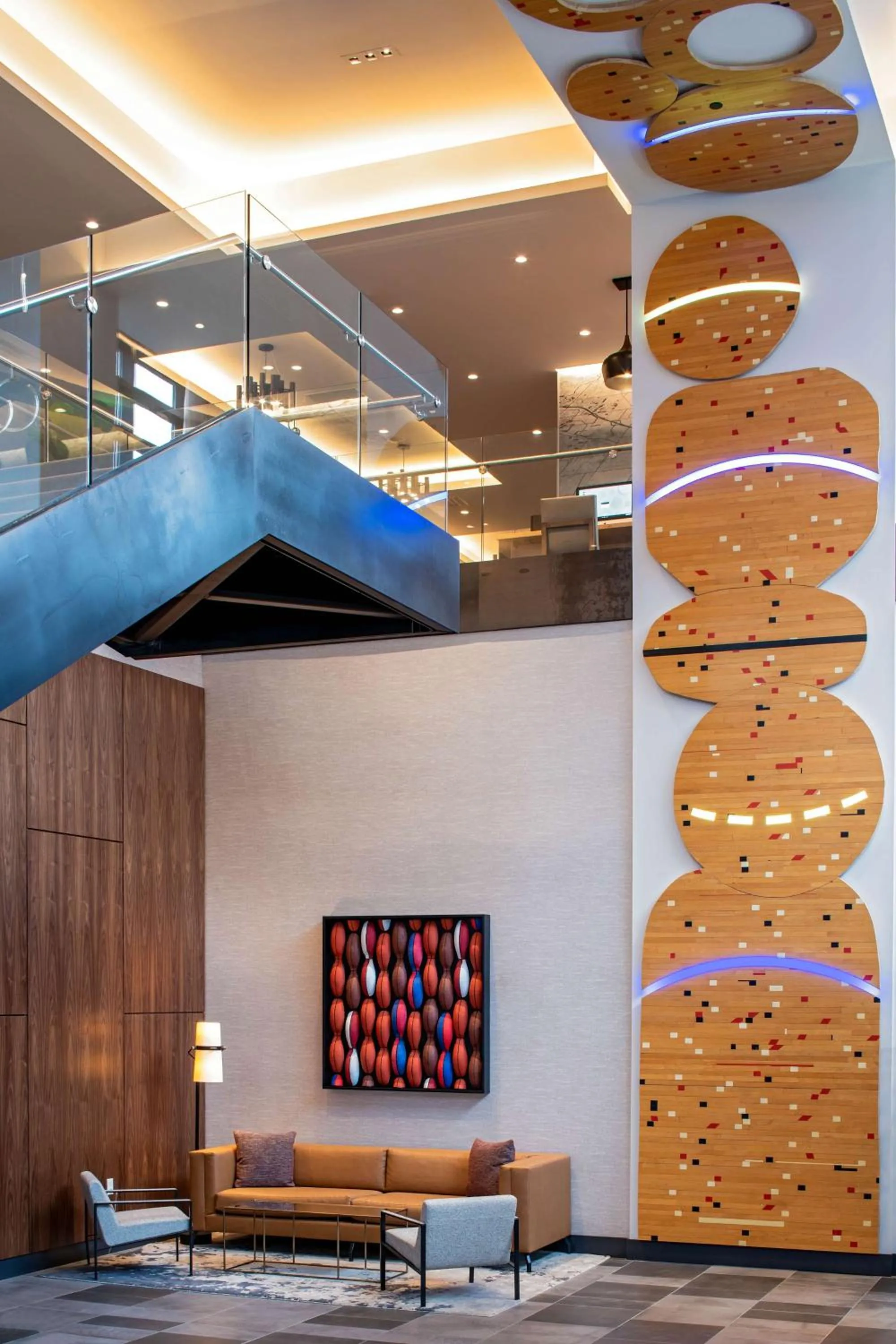 Lobby or reception in Hyatt Place Indianapolis Downtown