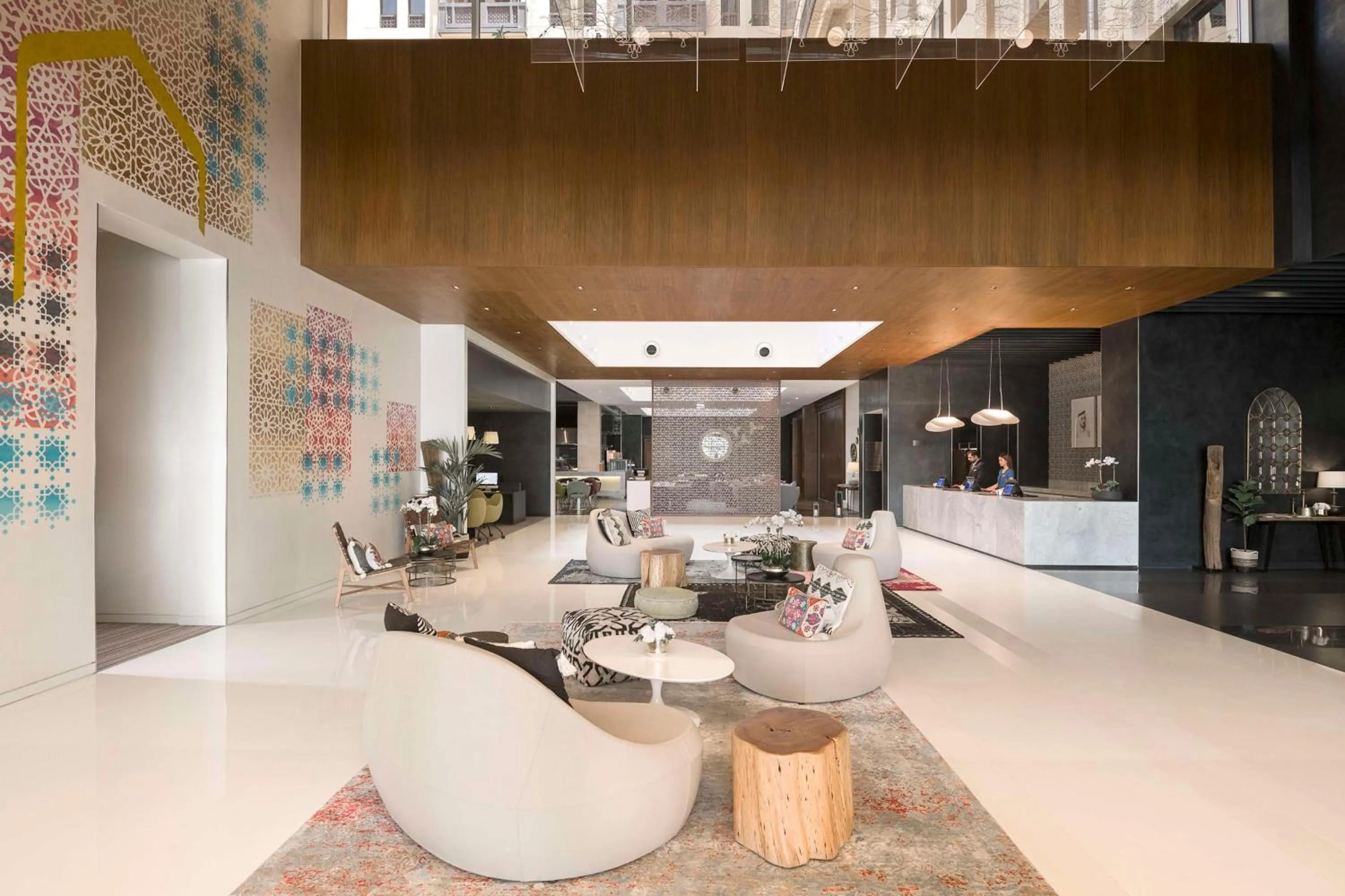 Lobby or reception in Hyatt Place Dubai Wasl District