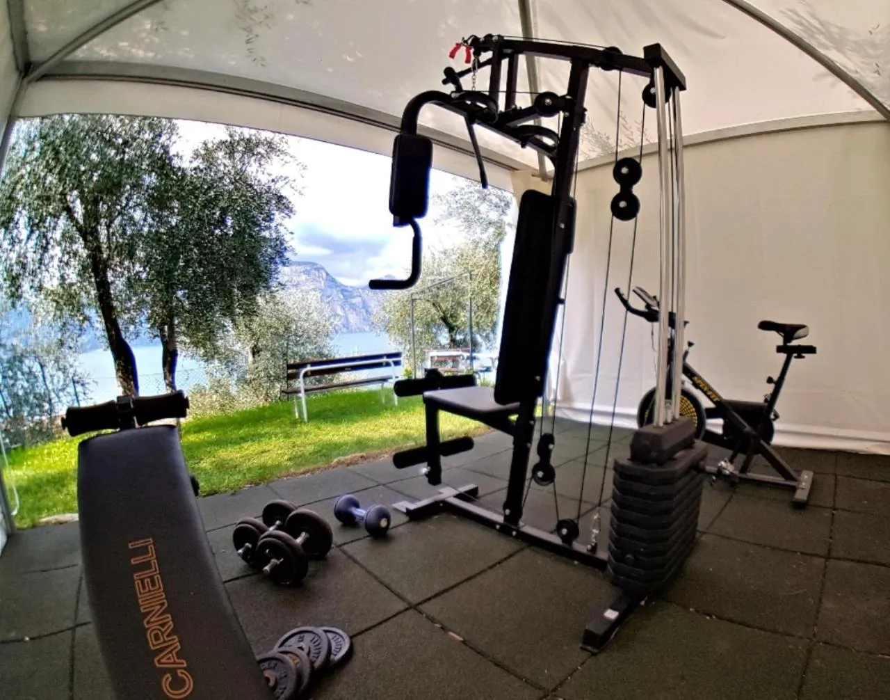 Fitness centre/facilities in Hotel Eden
