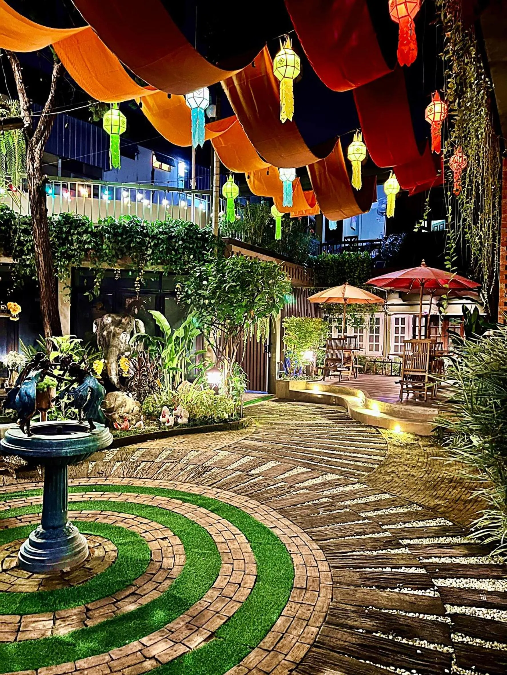 Garden in Fang Chiang Mai โรงแรมแฟงเชียงใหม่