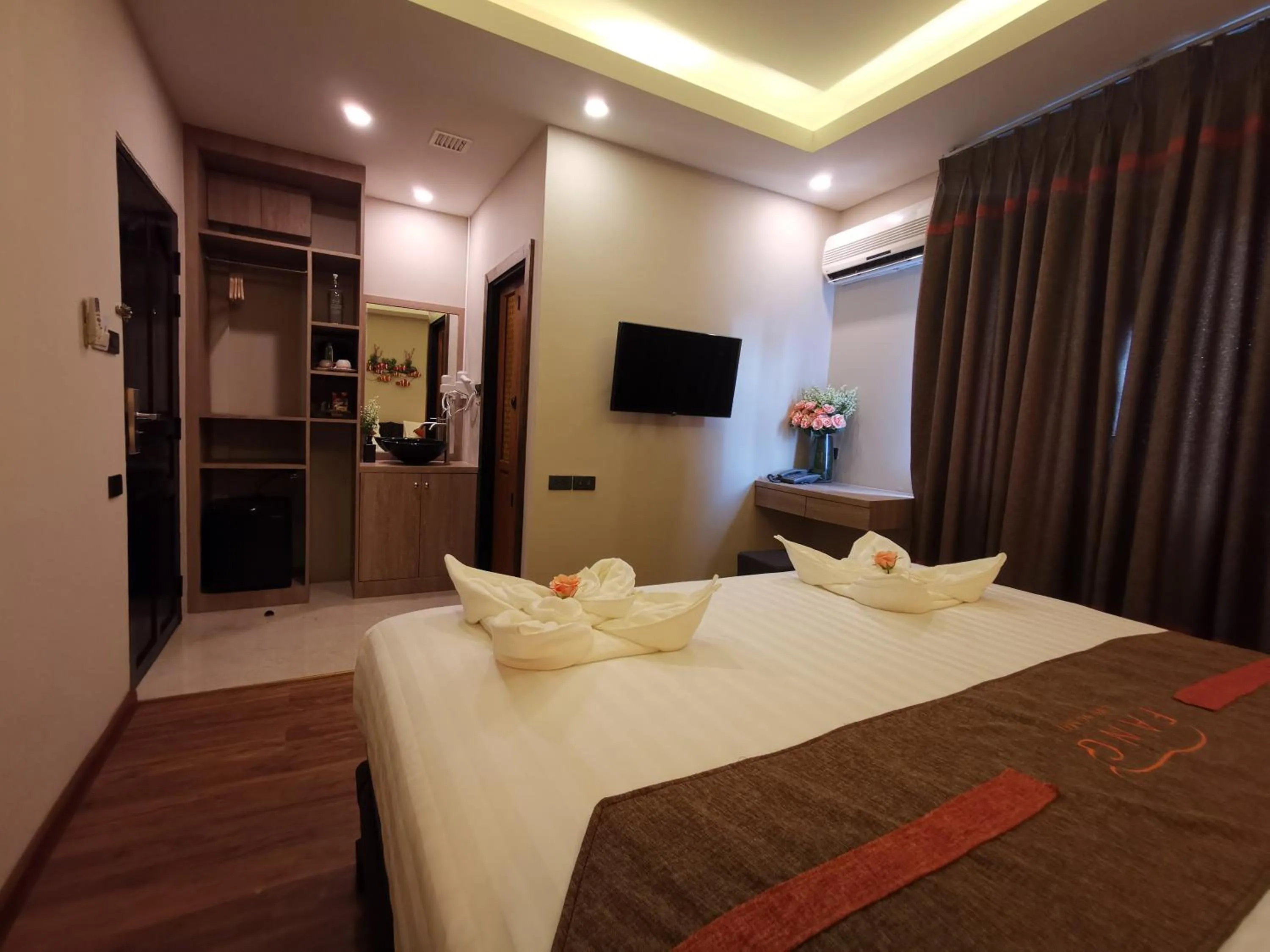 Photo of the whole room, Bed in Fang Chiang Mai โรงแรมแฟงเชียงใหม่