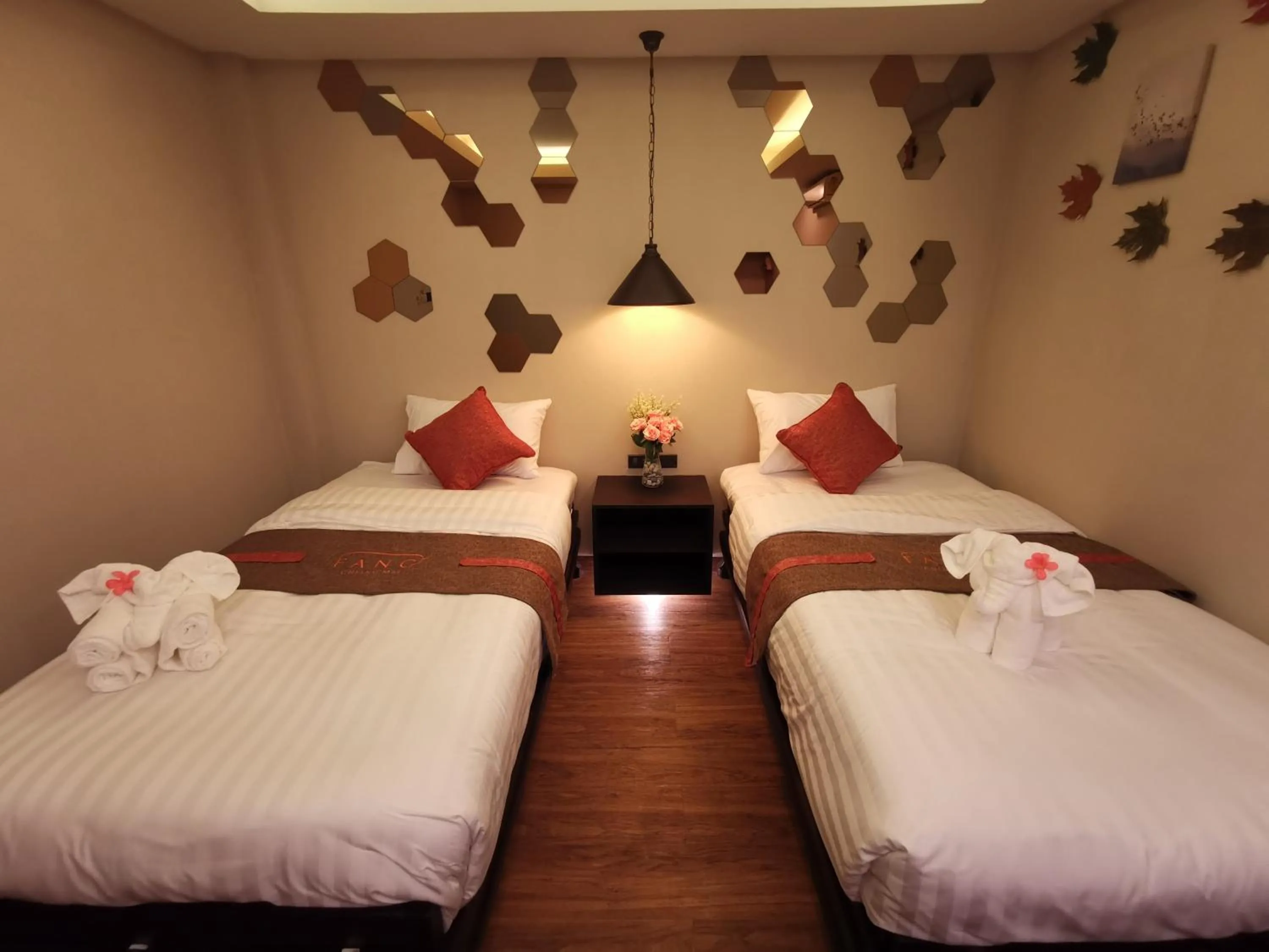 Bed in Fang Chiang Mai โรงแรมแฟงเชียงใหม่