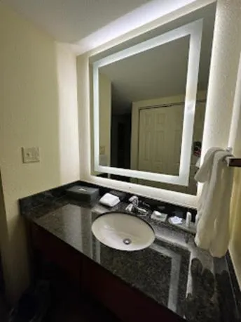 Bathroom in Wingate by Wyndham Valdosta/Moody AFB