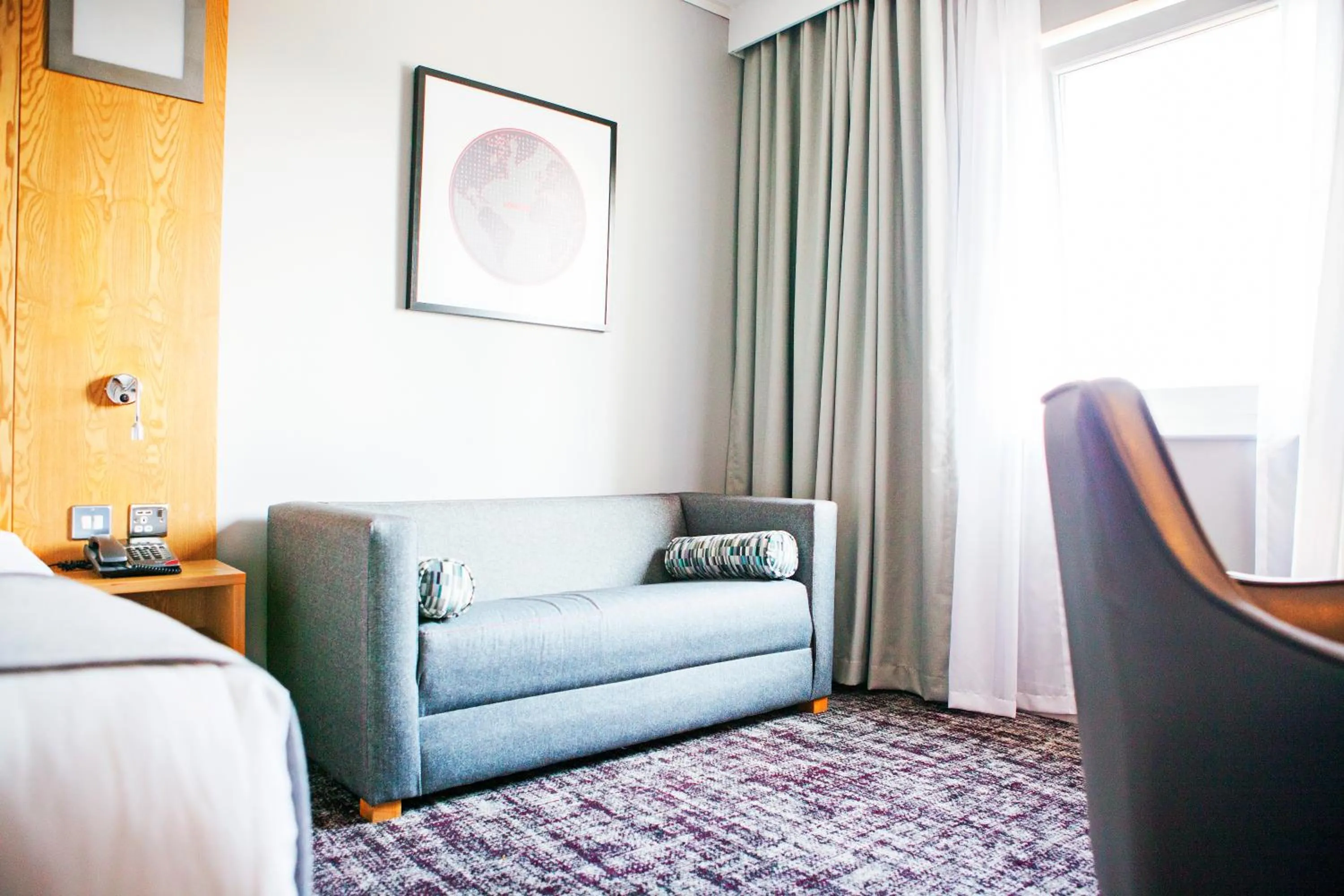 Bedroom, Bed in Ramada by Wyndham Belfast