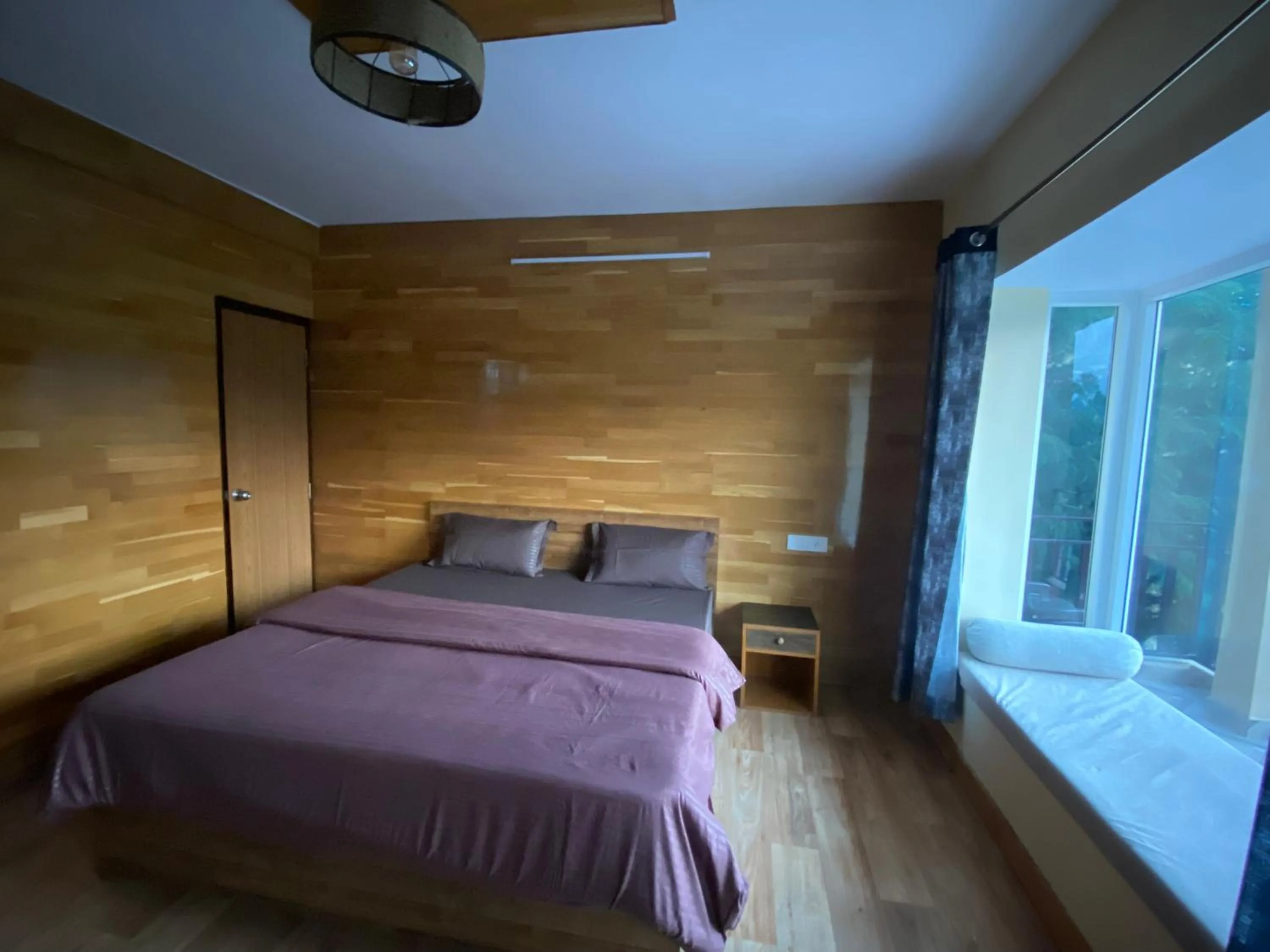 Bedroom, Bed in Khushi Cottage