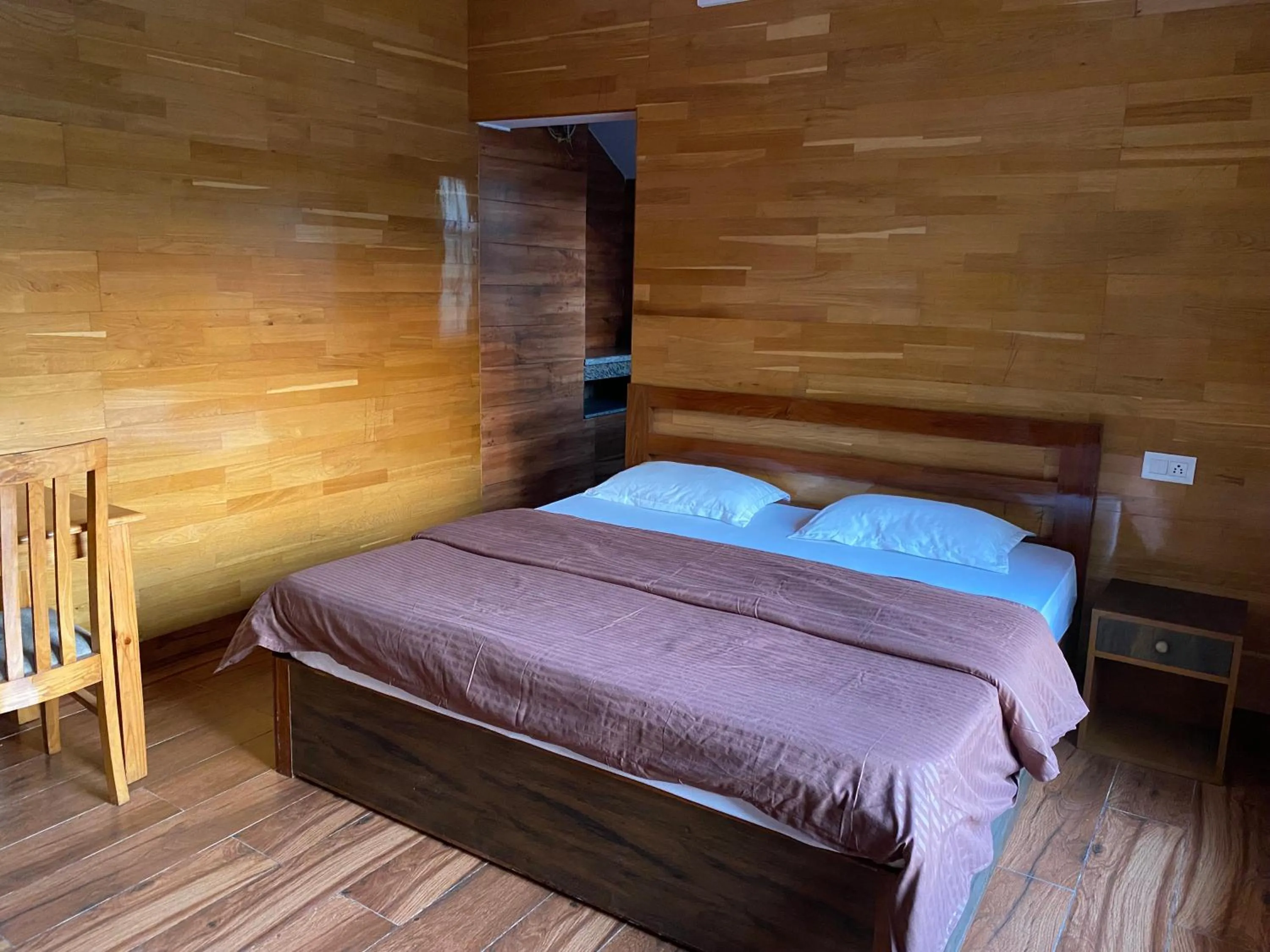 Bedroom, Bed in Khushi Cottage