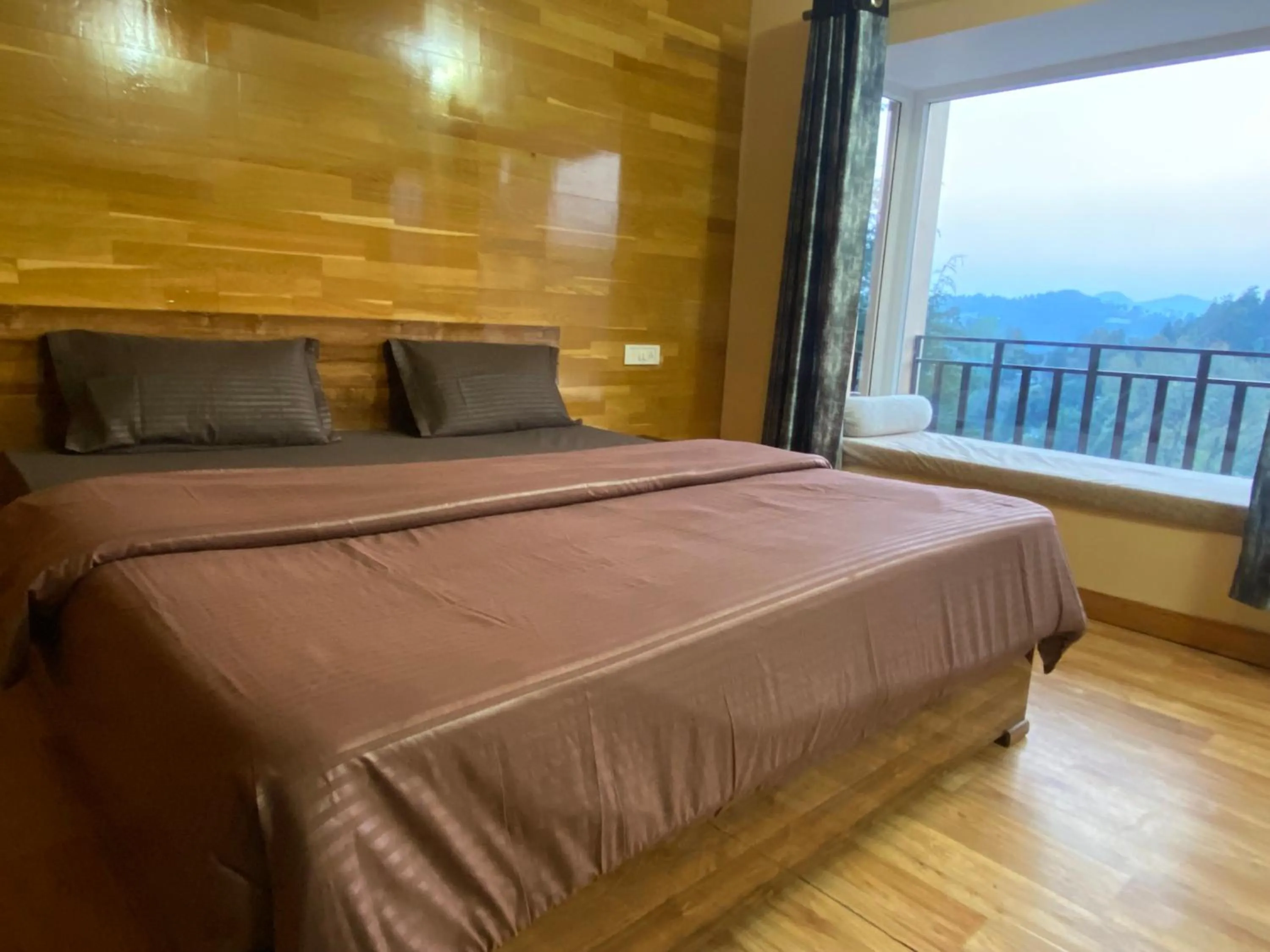 Bed in Khushi Cottage