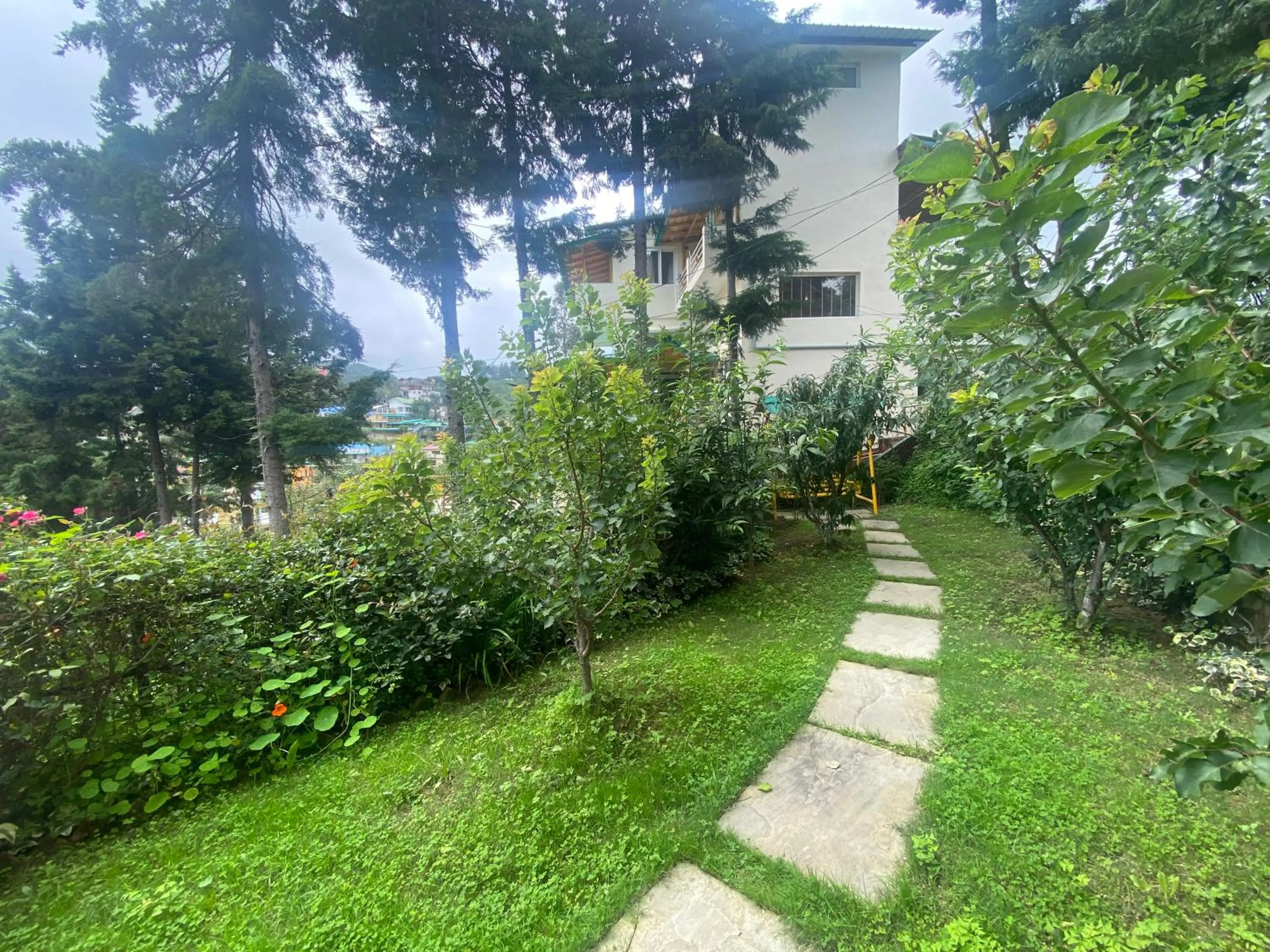 Garden in Khushi Cottage
