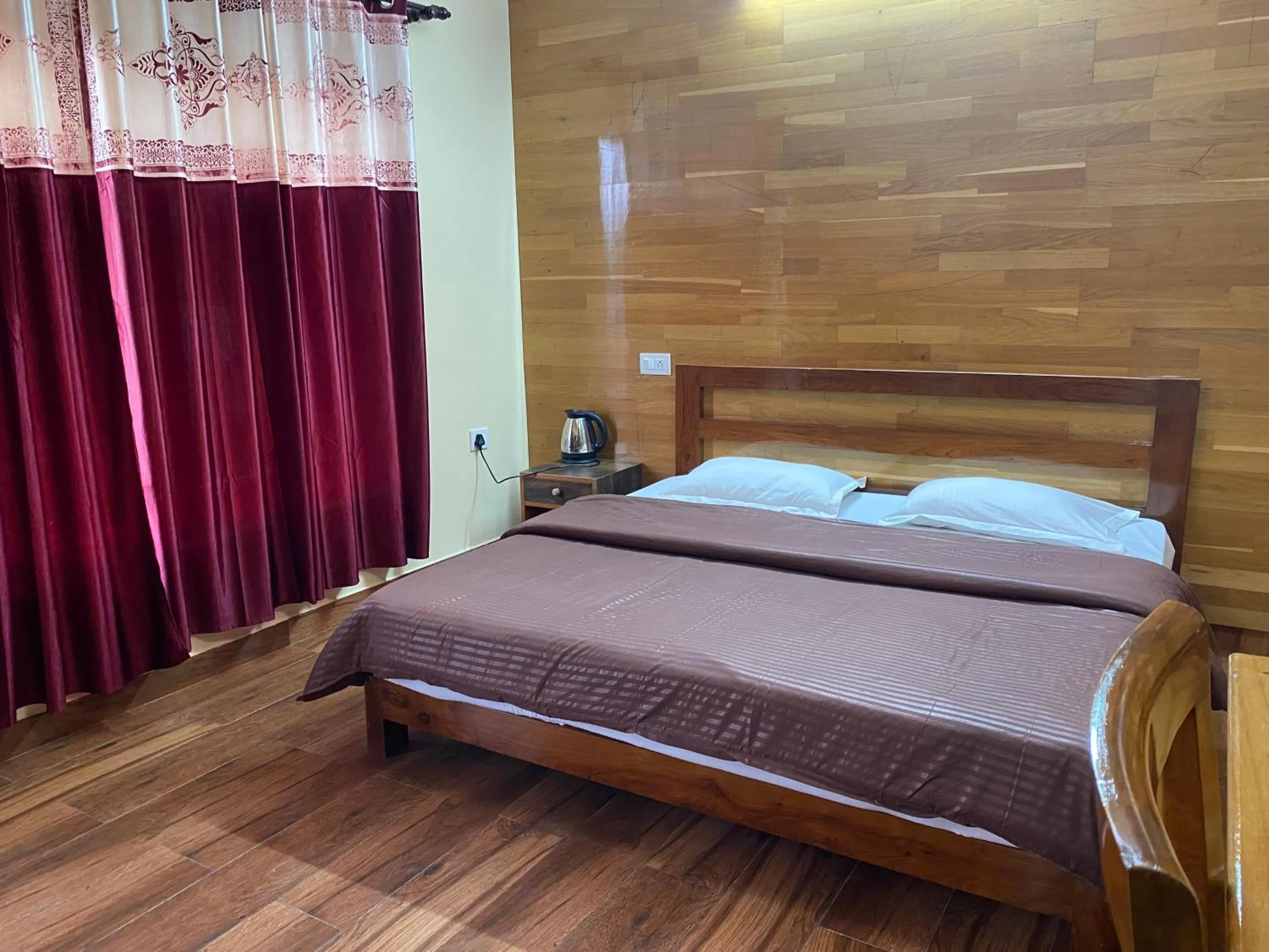 Bedroom, Bed in Khushi Cottage