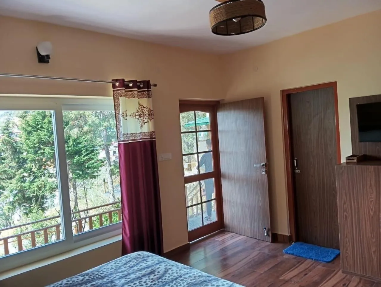 Photo of the whole room, Bed in Khushi Cottage