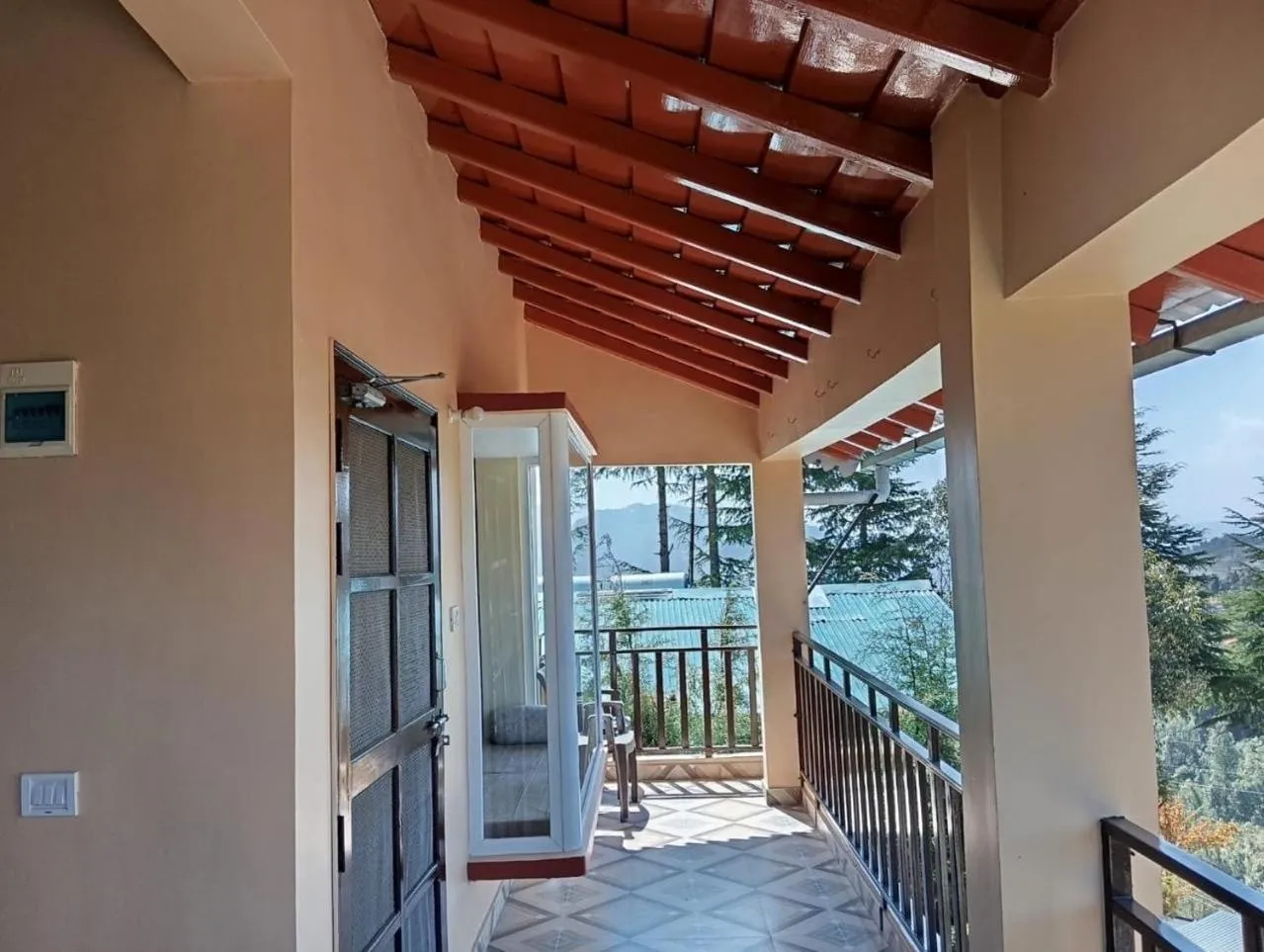 Balcony/Terrace in Khushi Cottage