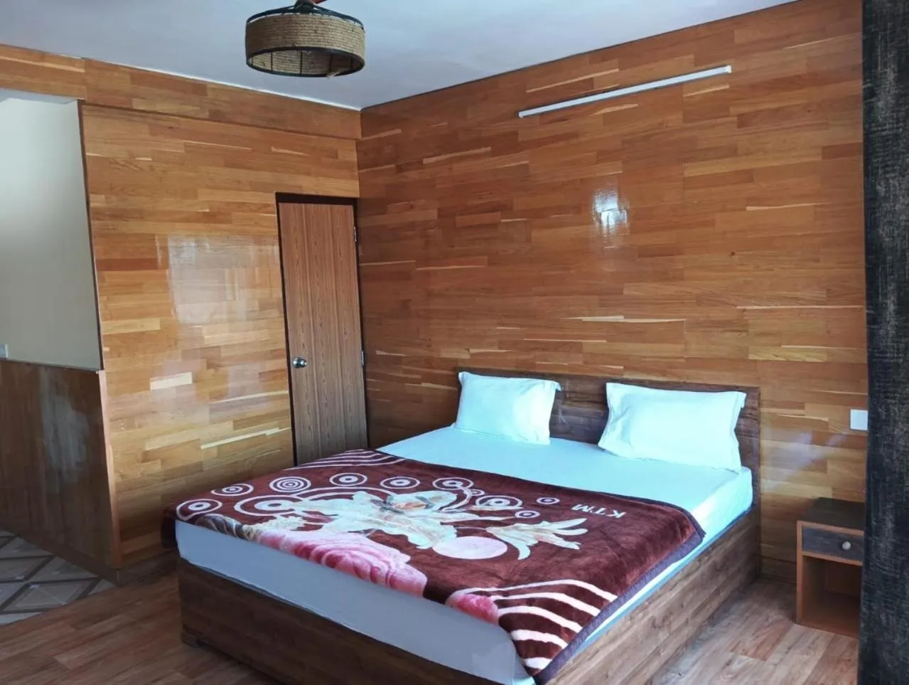 Bedroom, Bed in Khushi Cottage