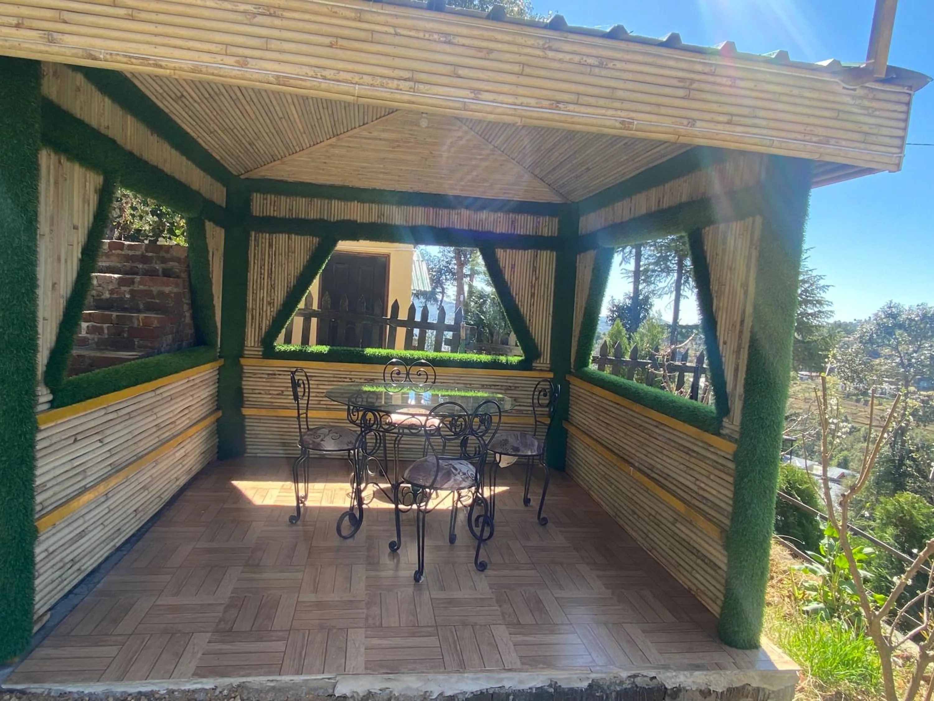 Dining area in Khushi Cottage